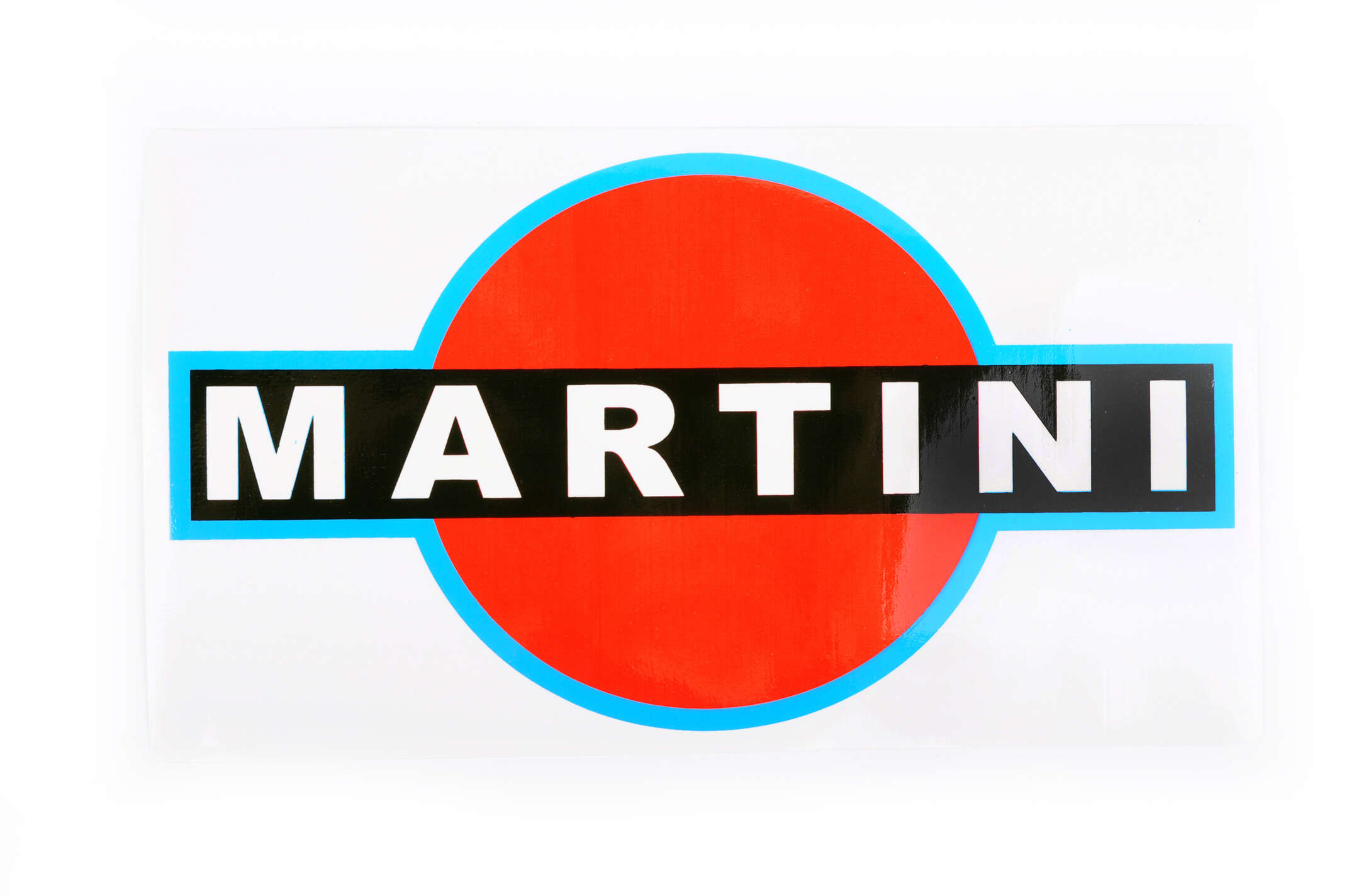 Наклейка логотип MARTINI (22х12см) (#0118)