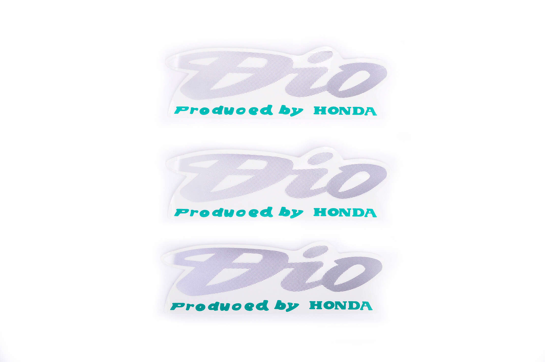 Наклейки (набор) Honda DIO (12х4см, 3шт) (#1160)