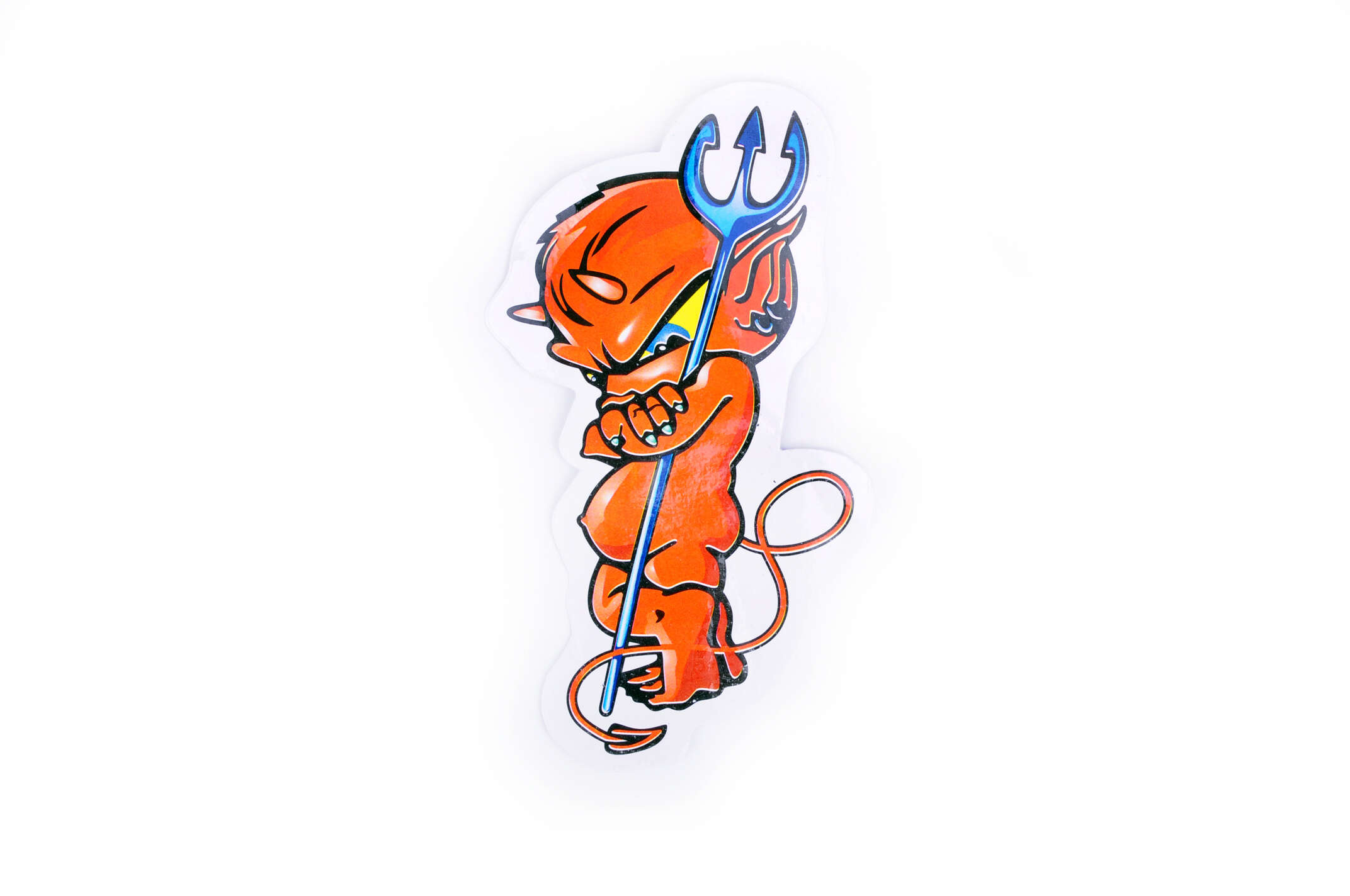 Наклейка декор DEVIL BOY (7x12см) (#5953)