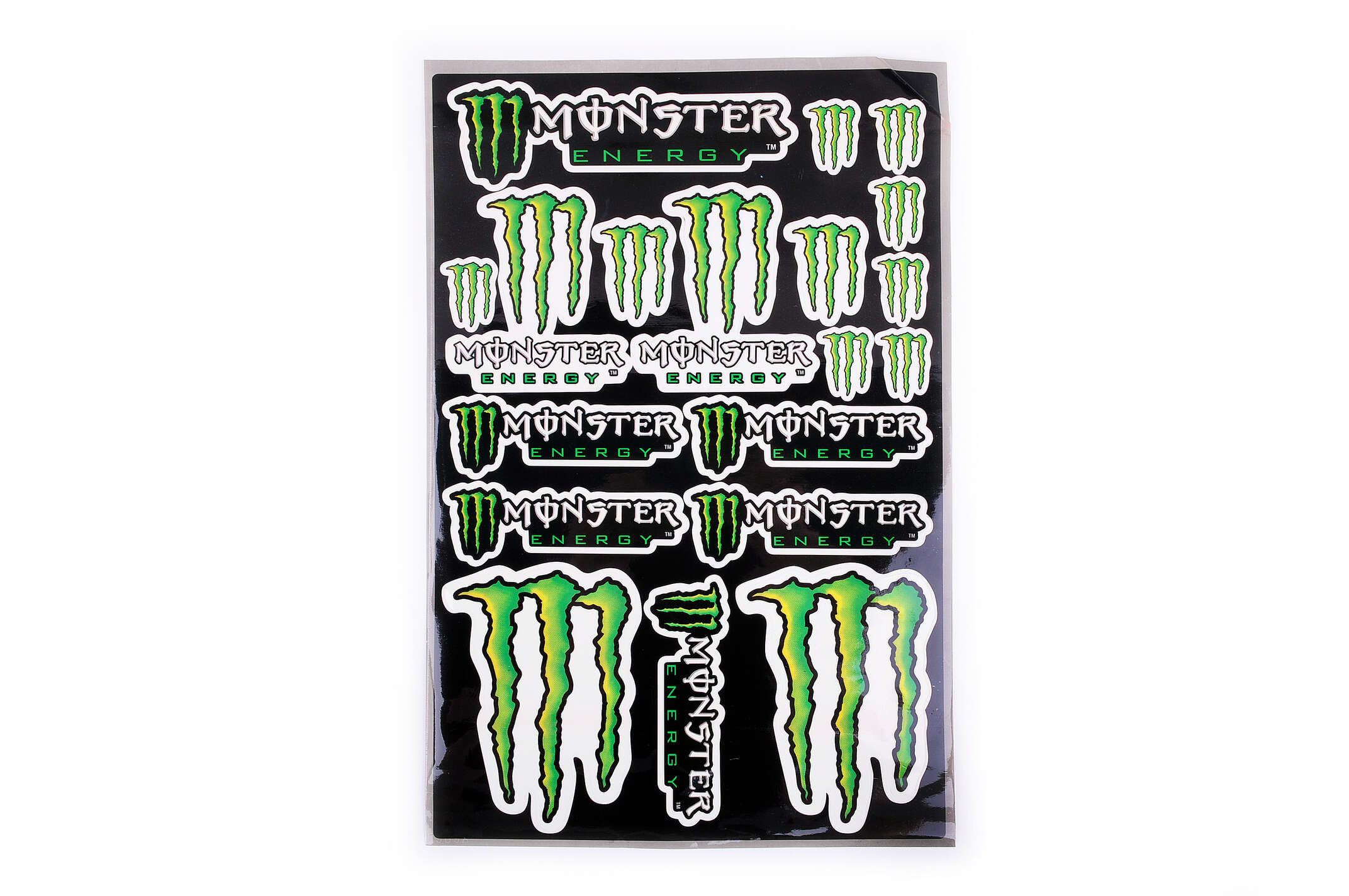 Наклейки (набор) спонсор MONSTER ENERGY (30х45см, силикон) (#5989B)