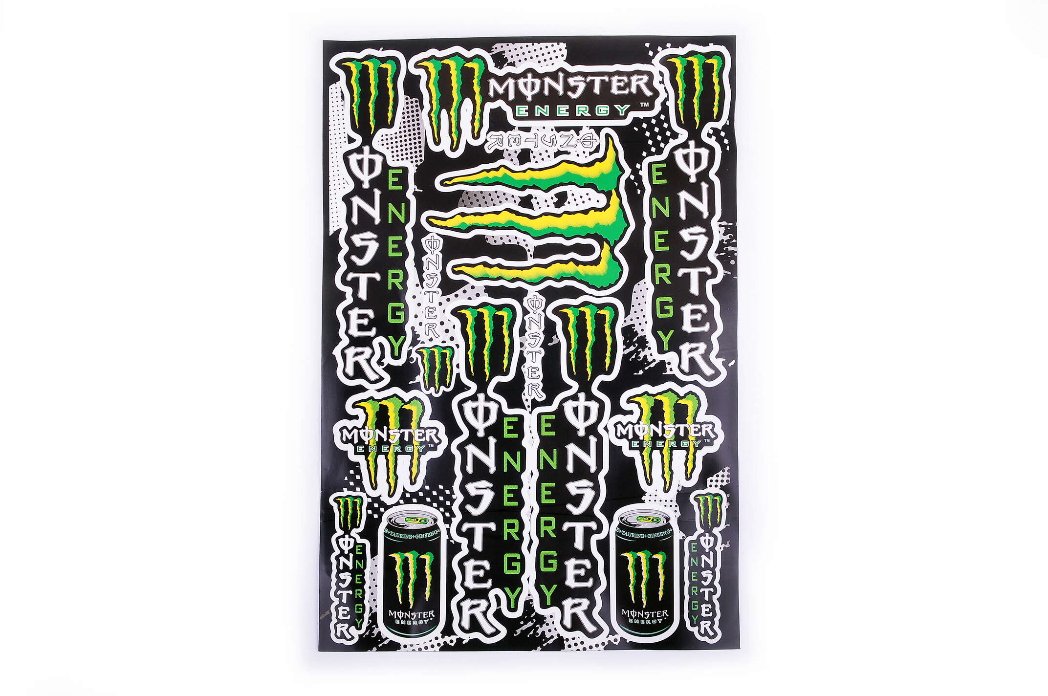 Наклейки (набор) спонсор MONSTER ENERGY (30х45см) (#5990B)