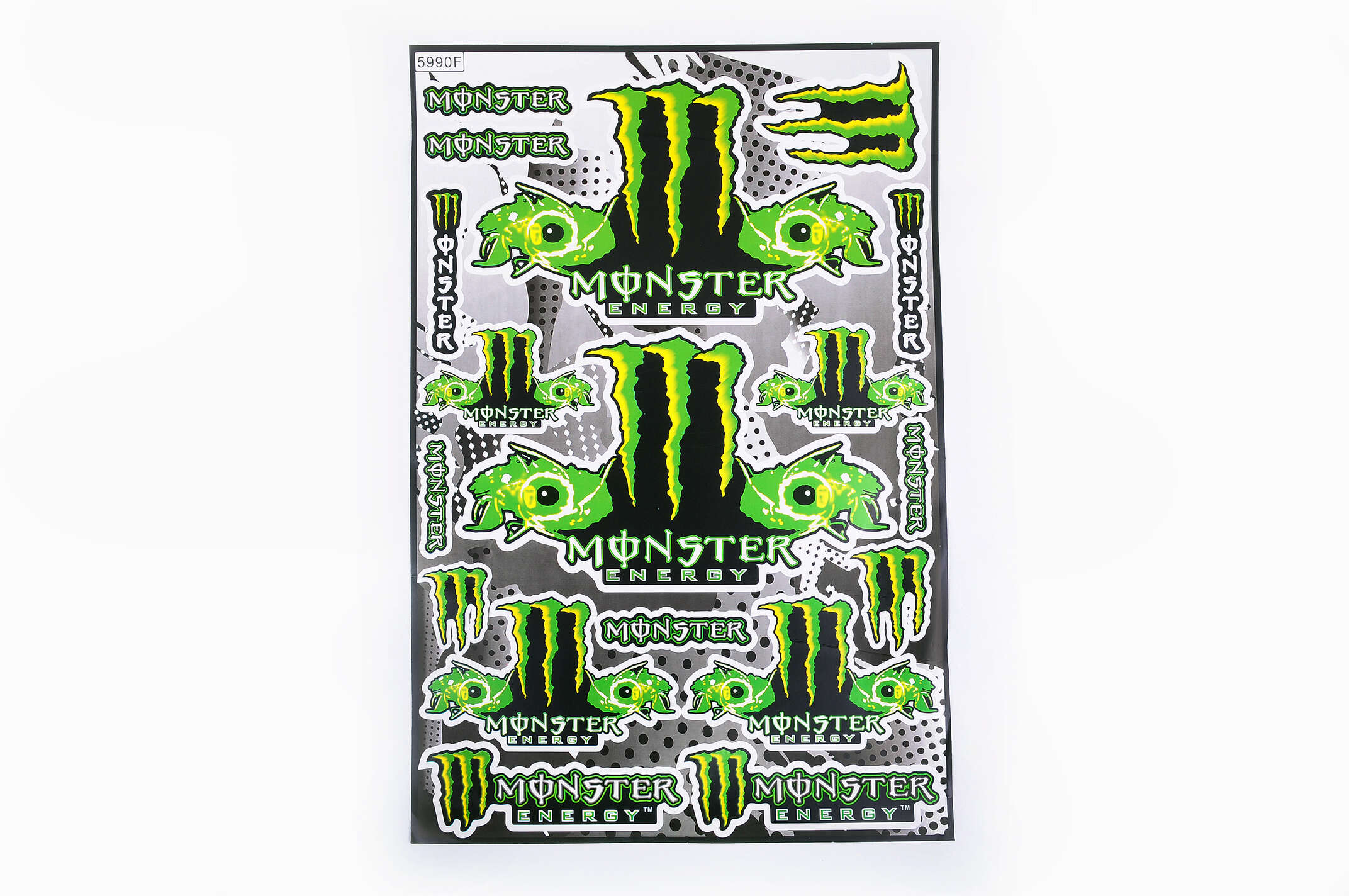 Наклейки (набор) спонсор MONSTER ENERGY (30х45см) (#5990F)