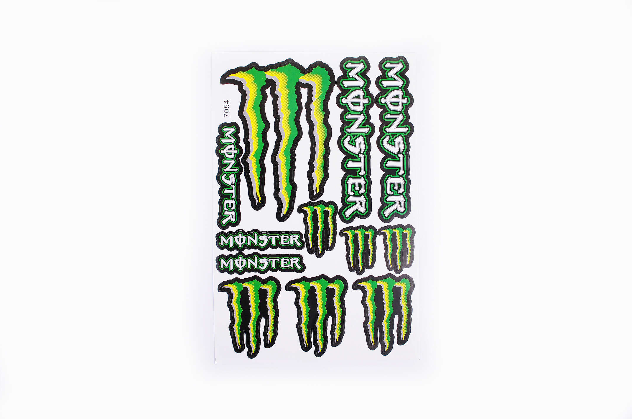 Наклейки (набор) спонсор MONSTER ENERGY (17х26см) (#7054)