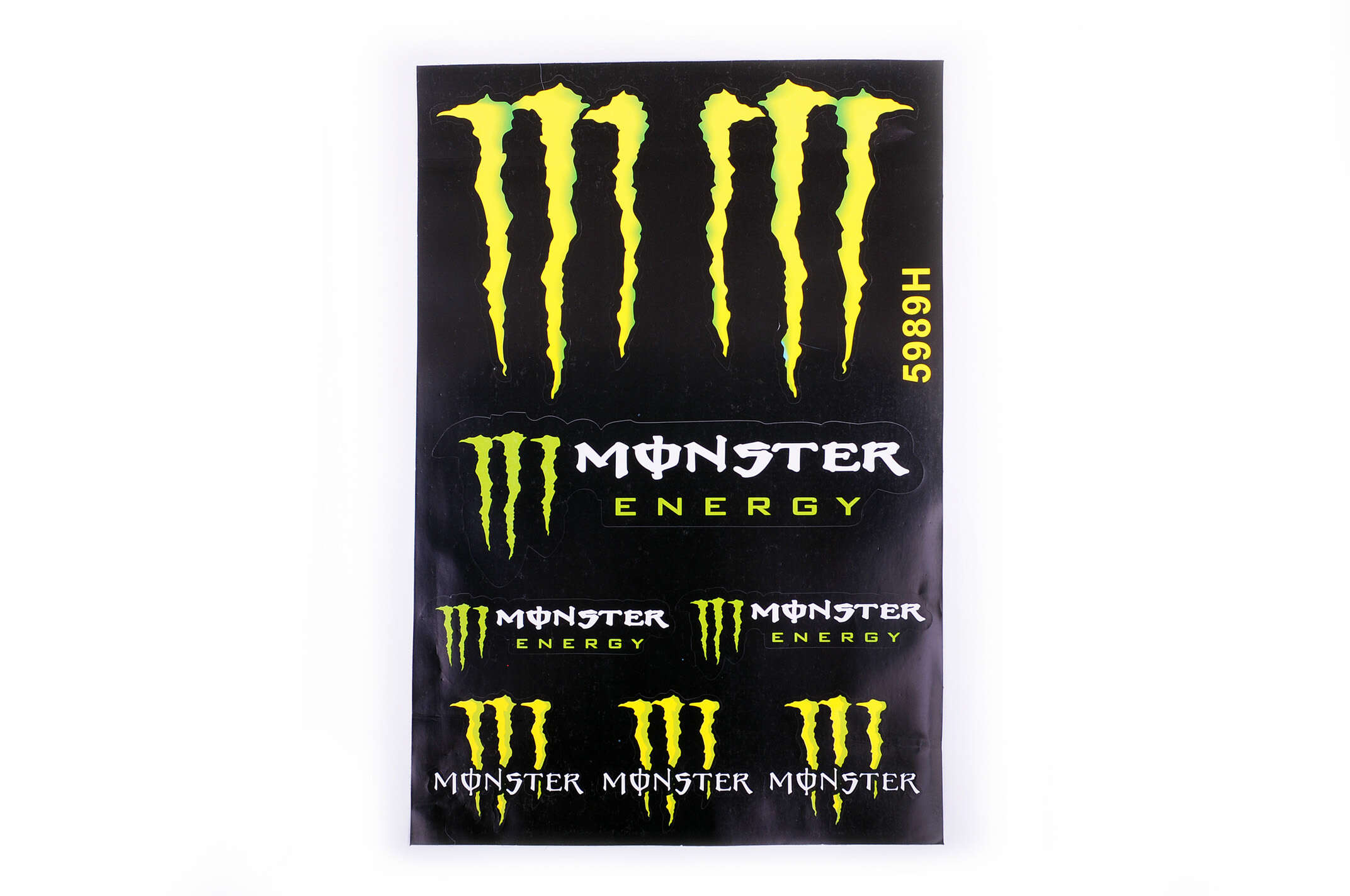 Наклейки (набор) спонсор MONSTER ENERGY (30х45см) (#5989H)