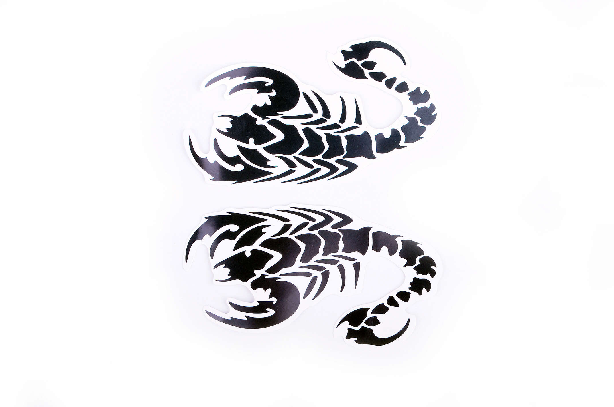 Наклейка декор SCORPION (12x6см, 2шт) (#3556A)