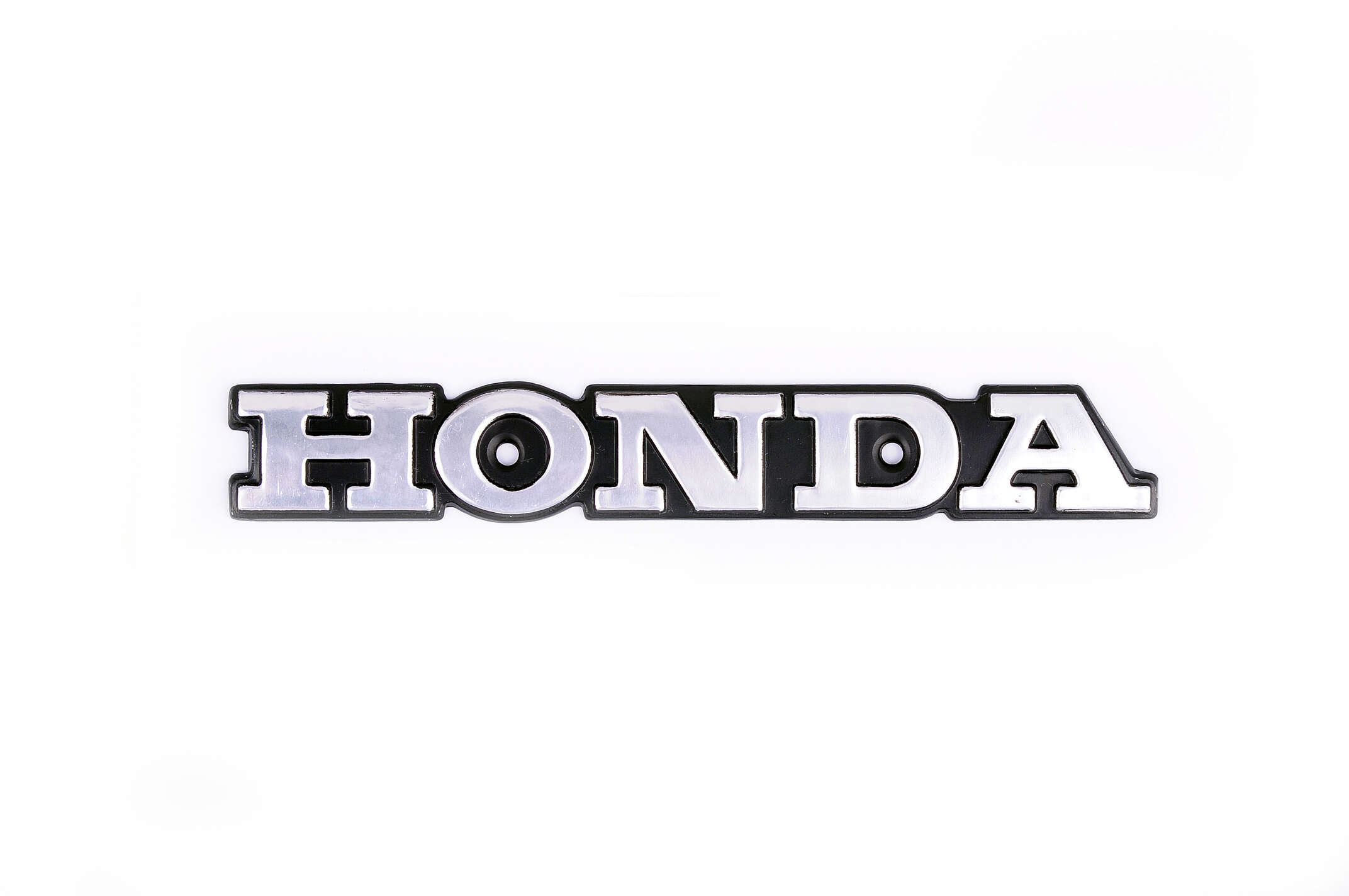 Наклейка шильдик Honda (16x2см, алюминий) (#2024)