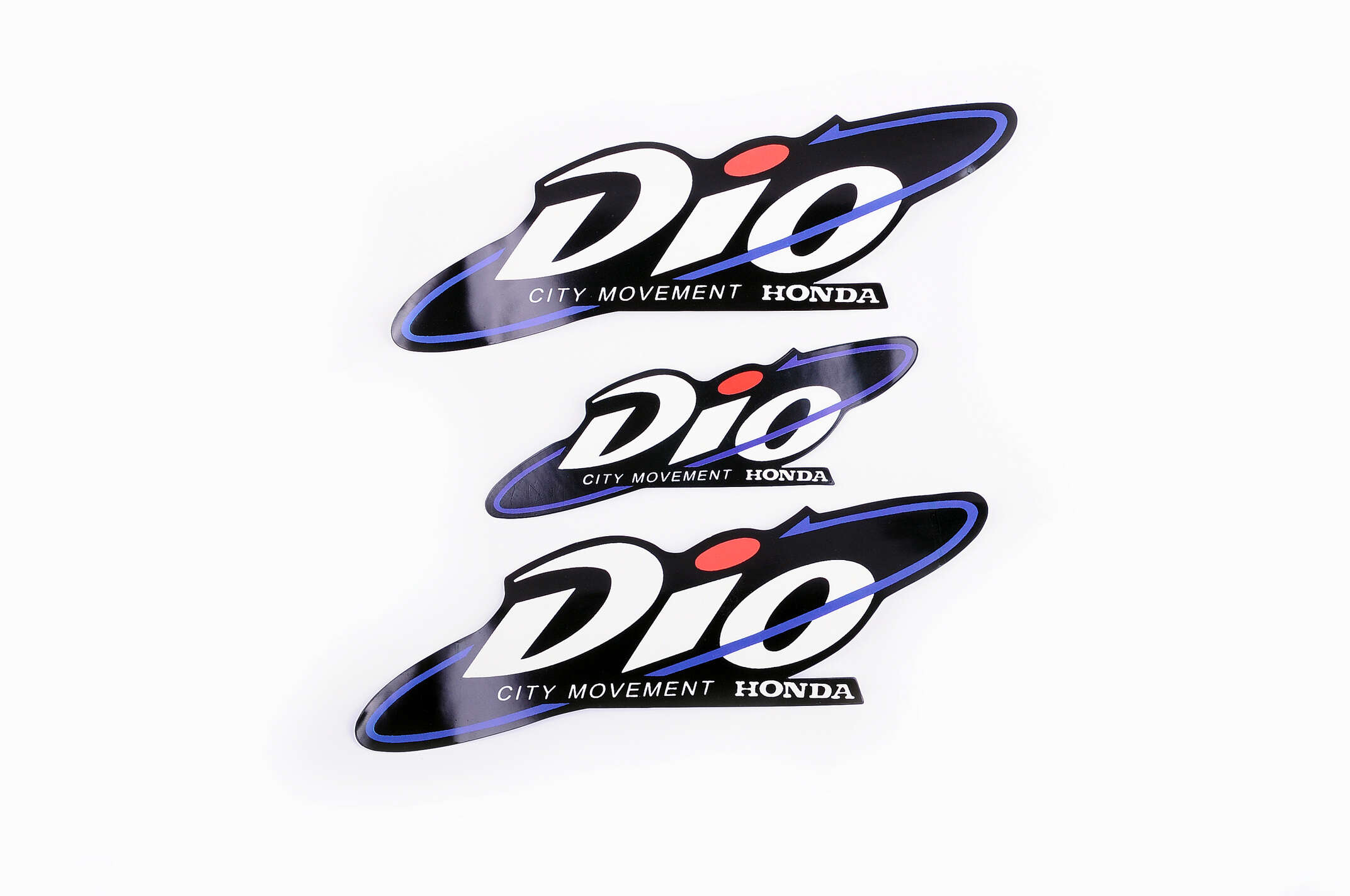 Наклейки (набор) Honda DIO (17х6см, 3шт) (#1159)