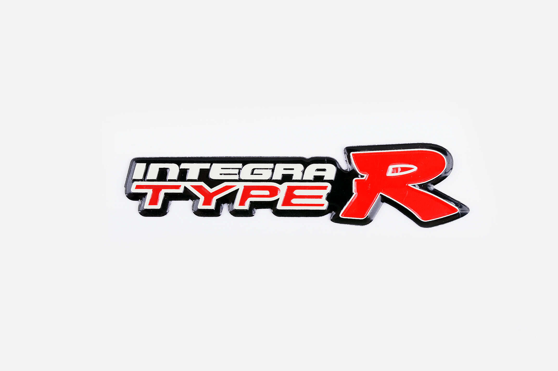 Наклейка шильдик TYPE-R (13x4см, пластик) (#1664)
