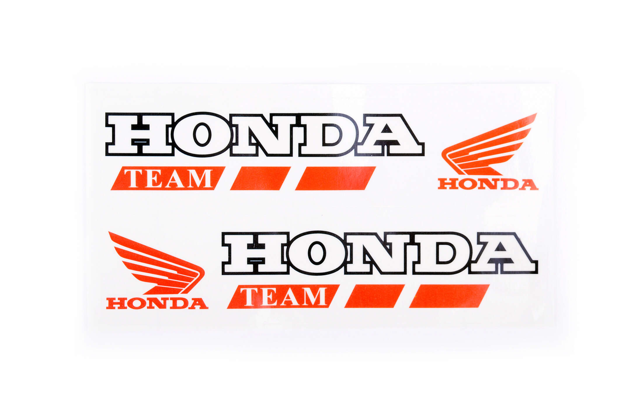 Наклейка логотип (mod:Honda 14x3см, 2шт) (#6001)
