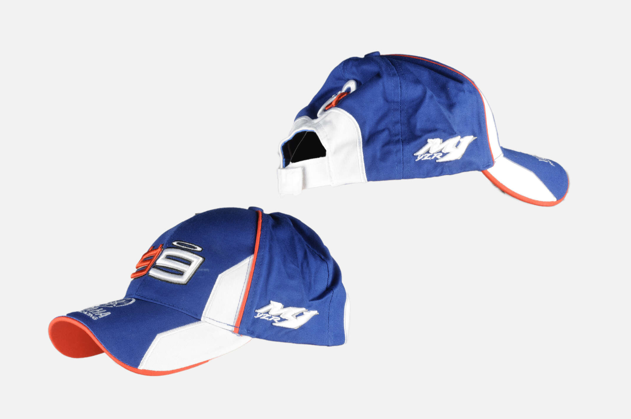 Бейсболка 99 JORGE LORENZO (синяя, 100% хлопок)