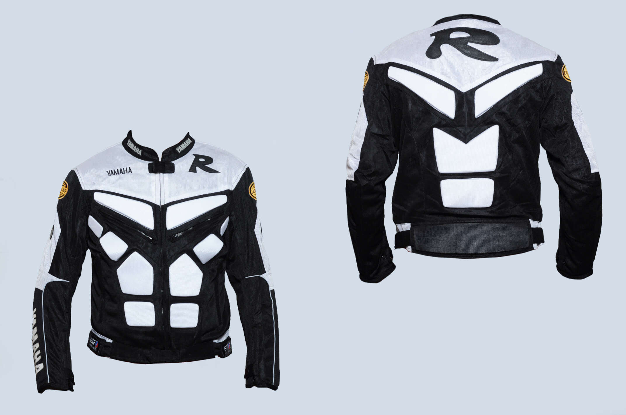 Мотокуртка YMH R (текстиль) (size:XL, черная)