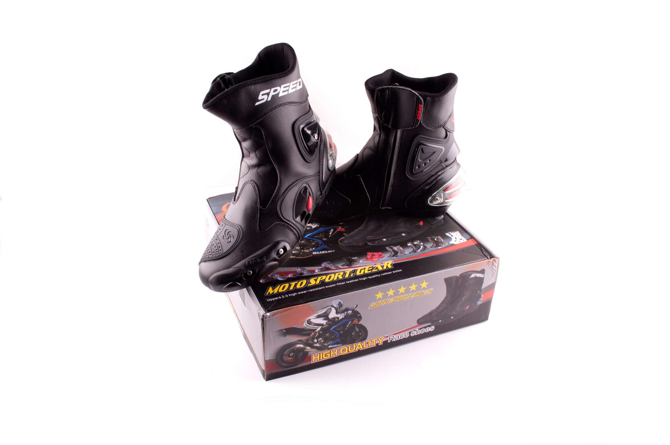 Ботинки PROBIKER (mod:A004, size:40, черные)