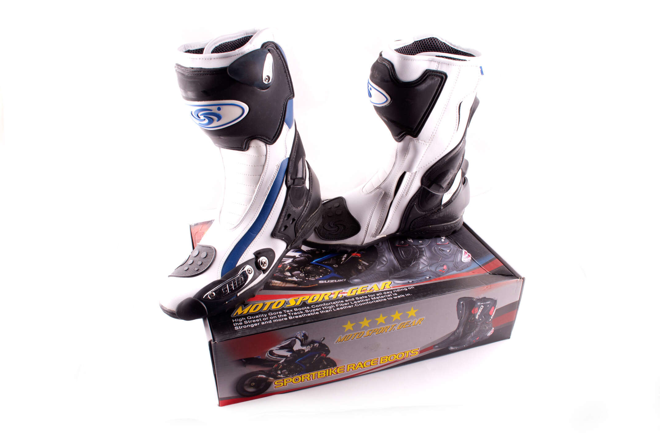 Ботинки PROBIKER (mod:1002, size:44, белые)