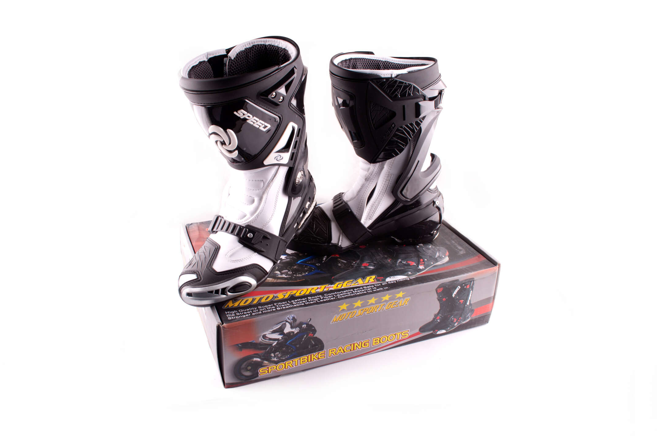 Ботинки PROBIKER (mod:1005, size:45, белые)