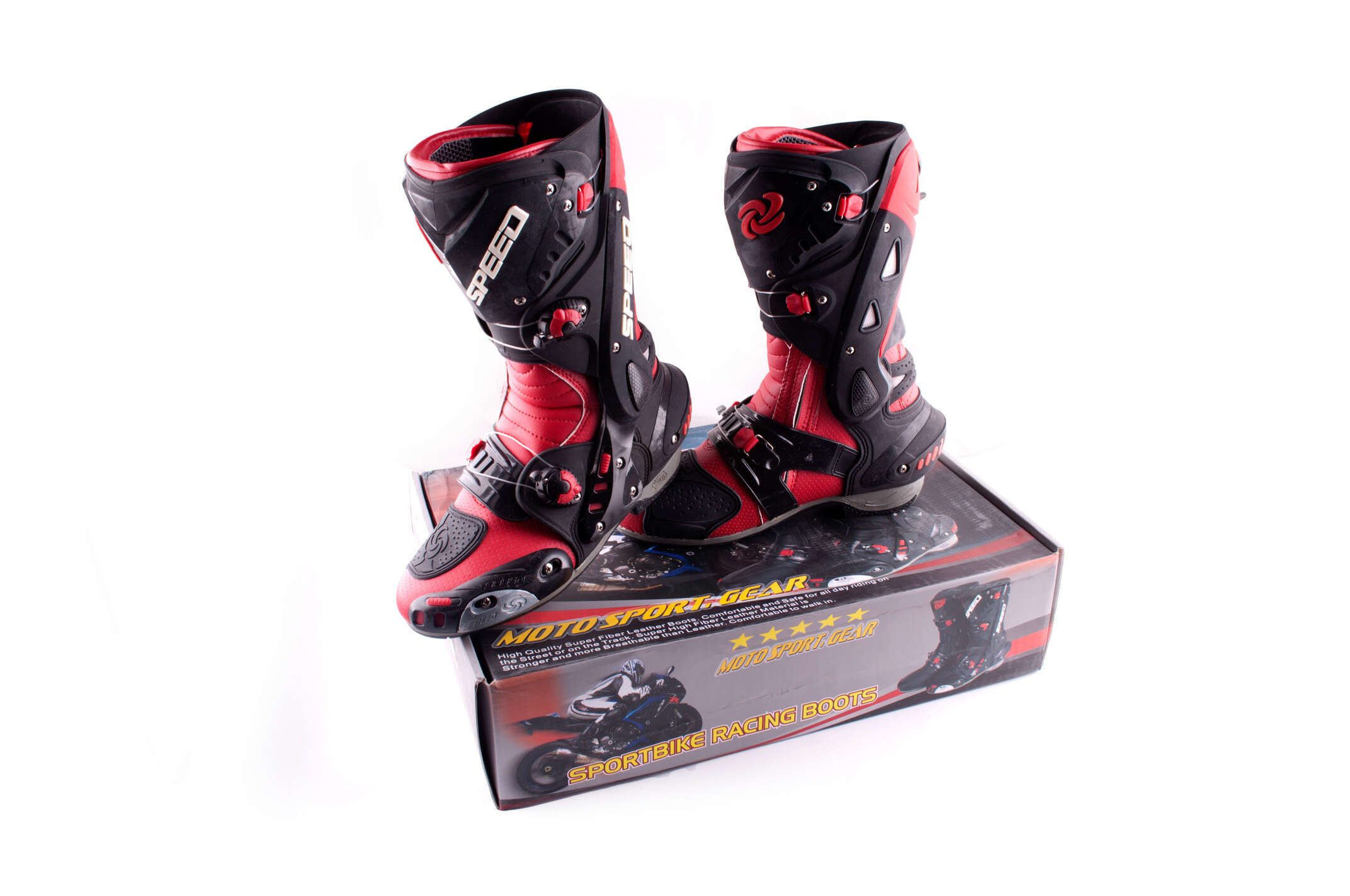 Ботинки PROBIKER (mod:1003, size:43, красные)