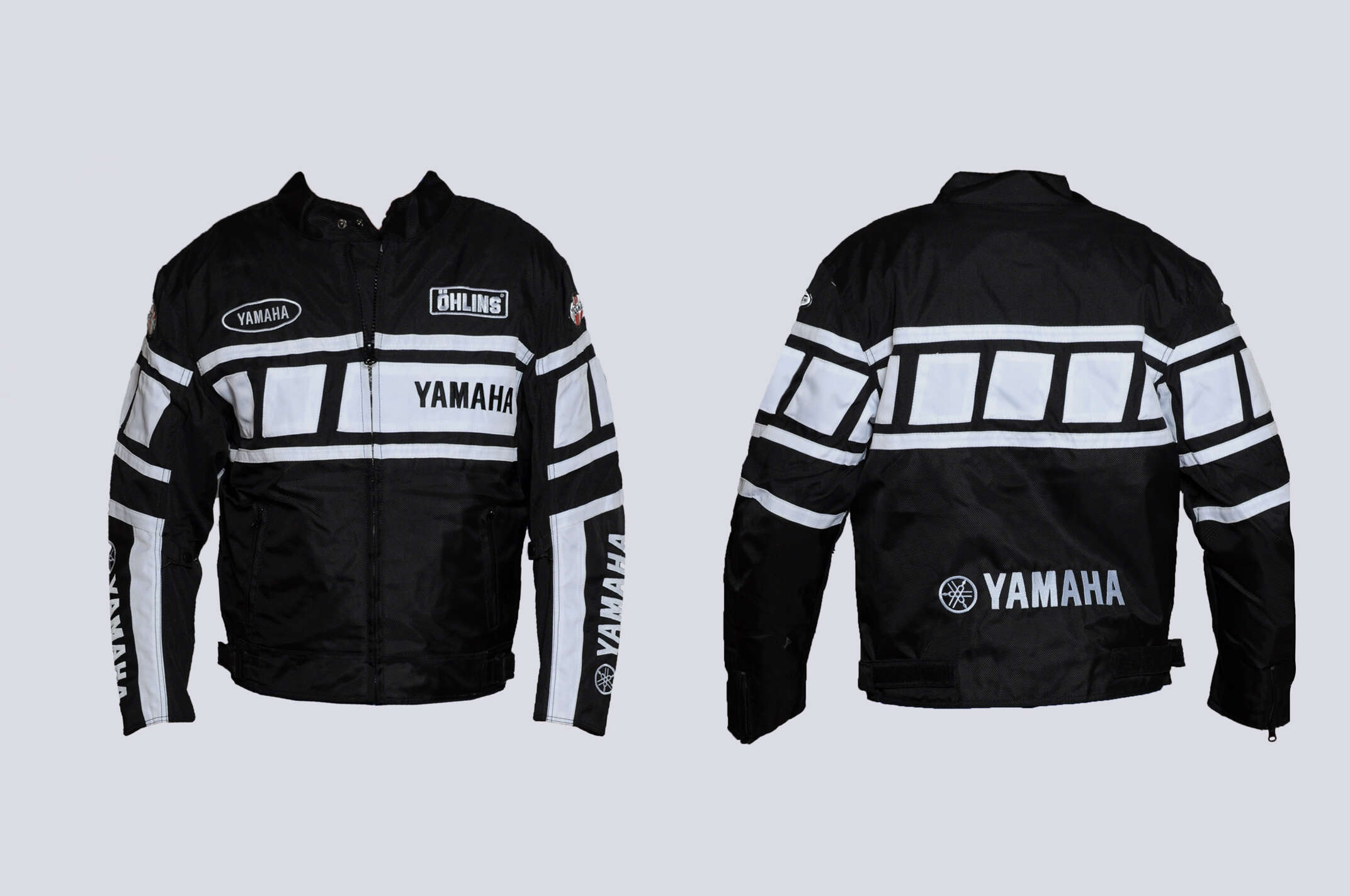 Мотокуртка YMH (текстиль) (mod:YA-1, size:XL, черная)
