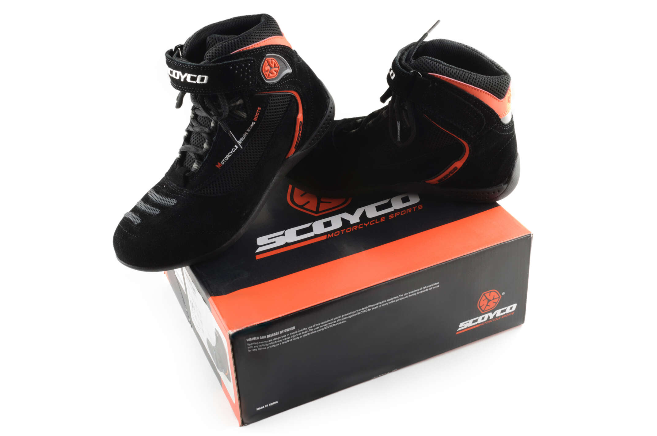 Ботинки SCOYCO (mod:MBT001, size:44, черные)