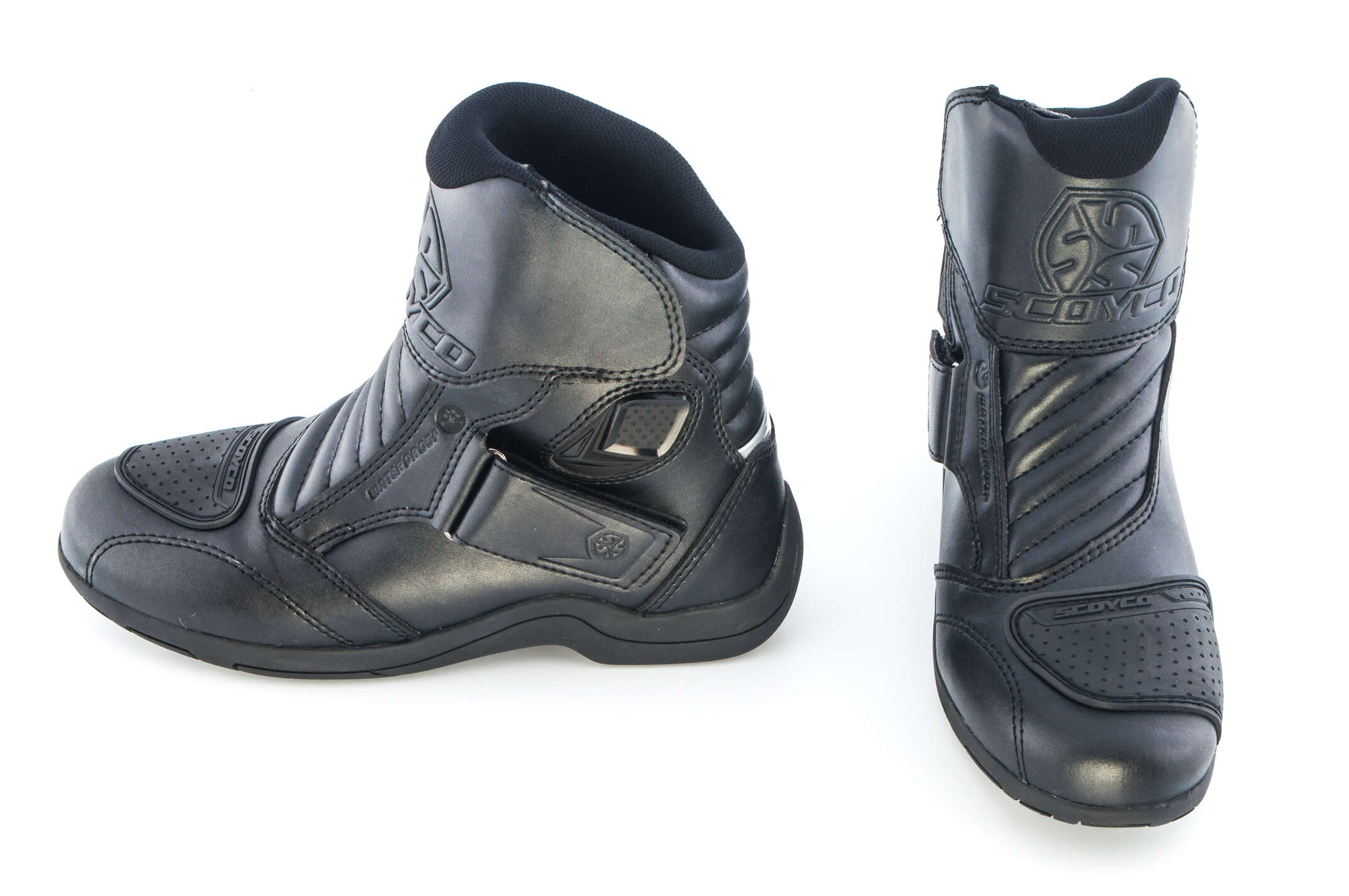 Ботинки SCOYCO (черные с липучкой, size:41)