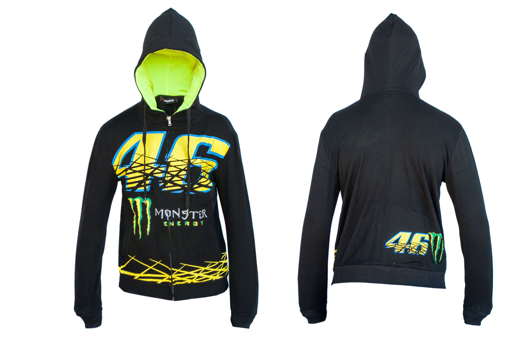 Мастерка (черно-желтая 46 size L) MONSTER
