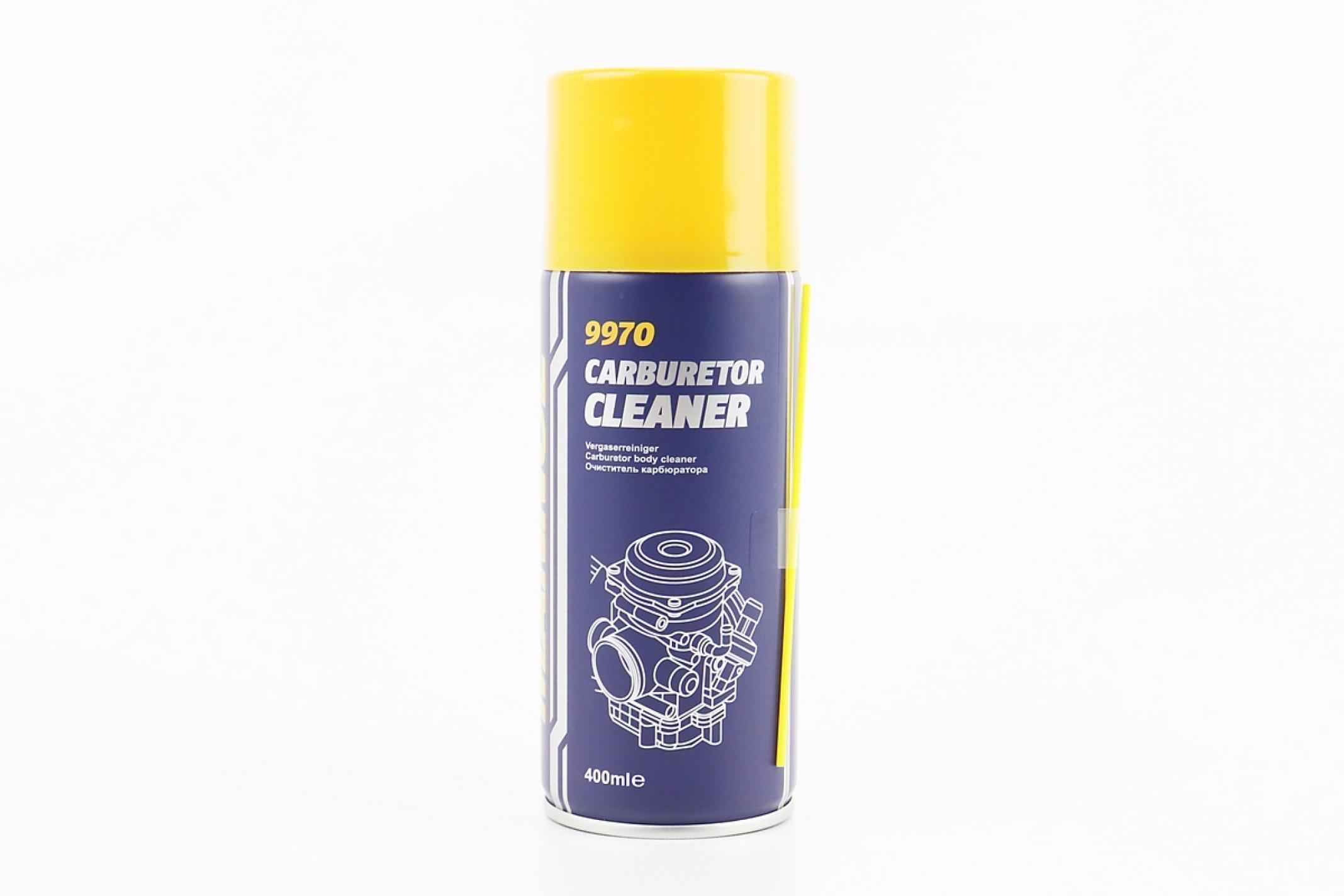 Очиститель карбюратора 400мл (аэрозоль) (9970 Carburetor Cleaner) MANNOL KS