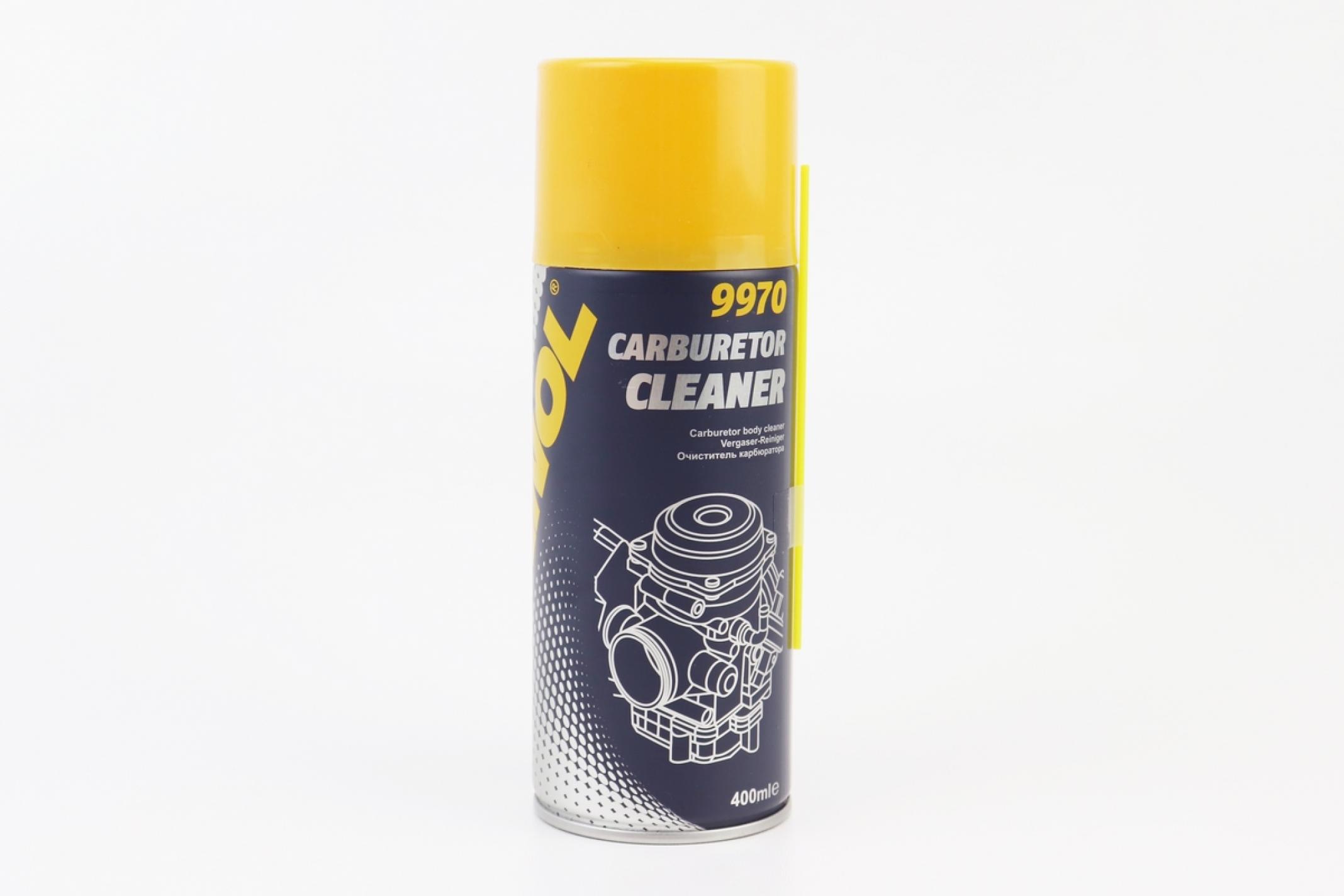 Очиститель карбюратора 400мл (аэрозоль) (9970 Carburetor Cleaner) MANNOL KS-2