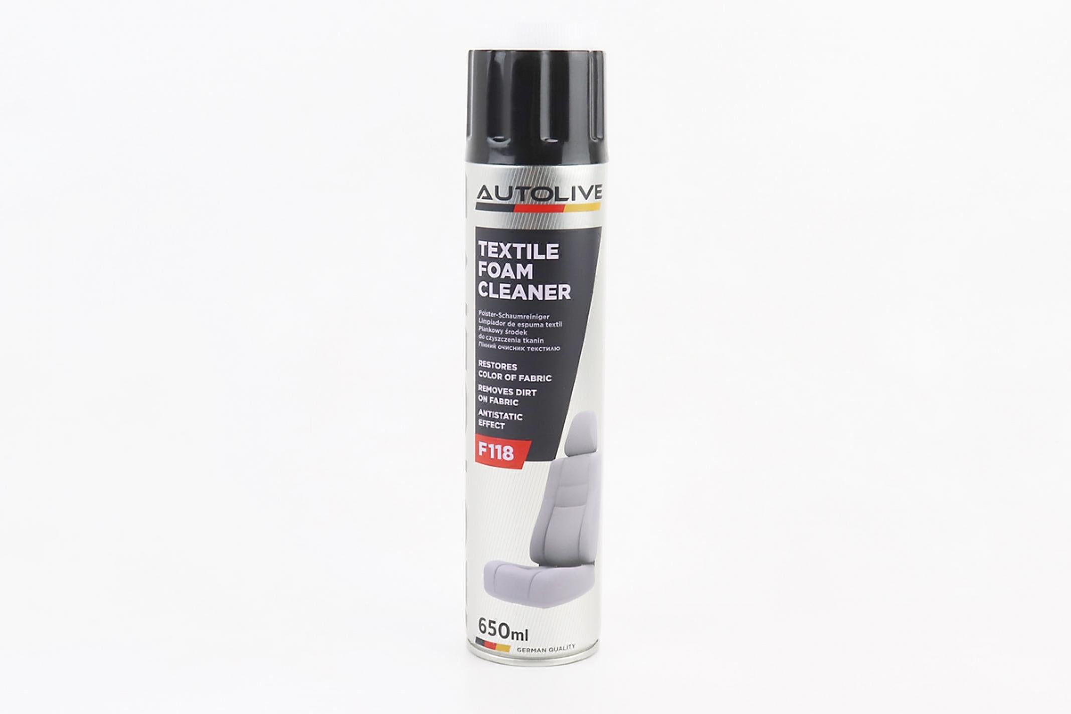 Очиститель обивки салона многофункциональный TEXTILE FOAM CLEANER, Аэрозоль 650ml KS