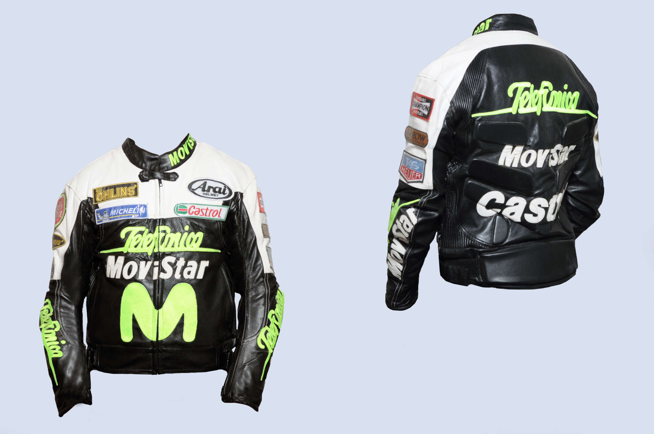 Мотокуртка MOVISTAR (кожзам) (size:S)