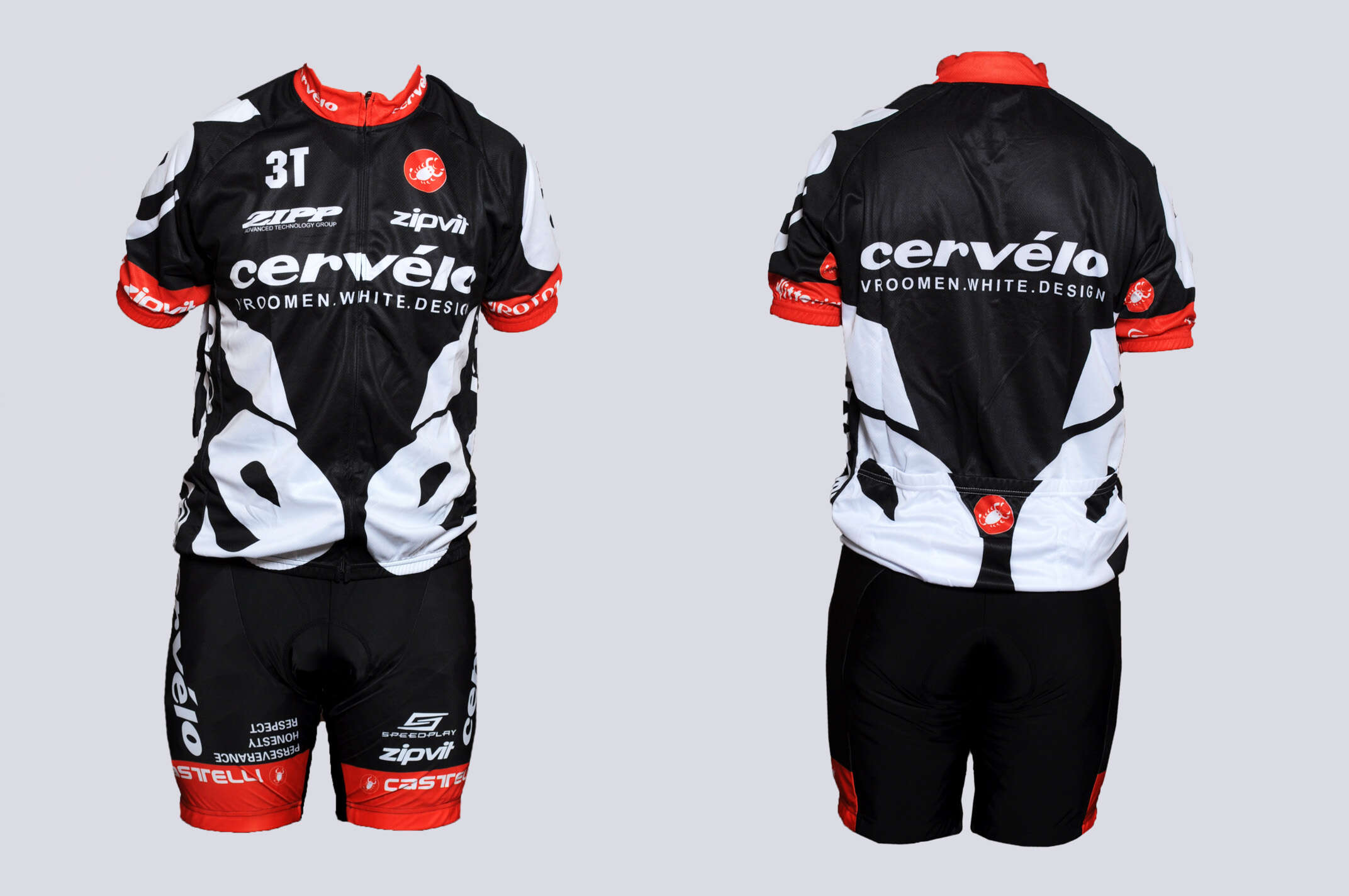 Велокостюм (mod:Cervelo, size:XL) COOLMAX