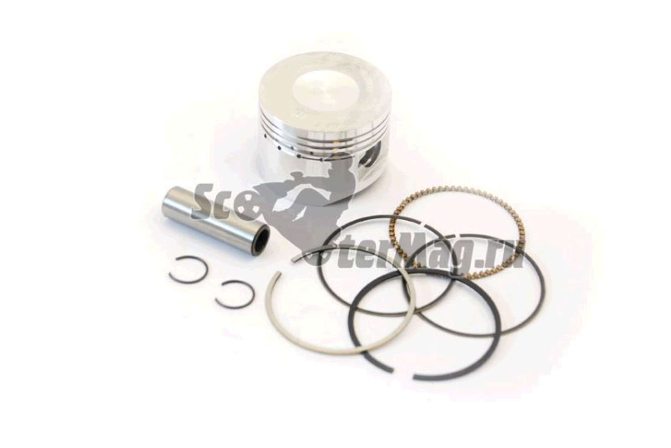 Поршень 4T CB/CG Ø54,00mm (125/140cc STD) (TTR, Spark R5) KOMATCU