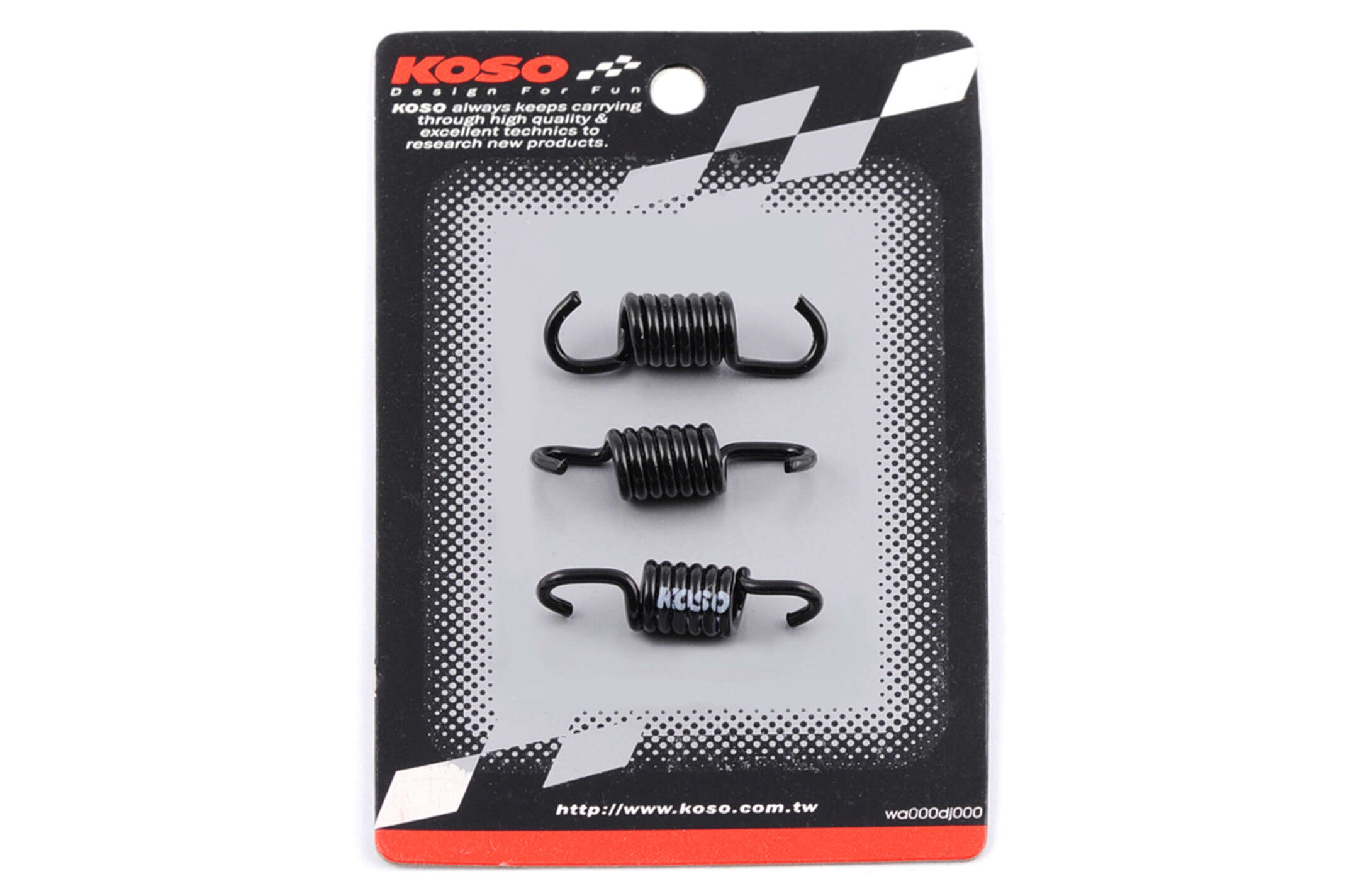 Пружины колодок сцепления Honda DIO AF18 (1500rpm, 3шт) KOSO