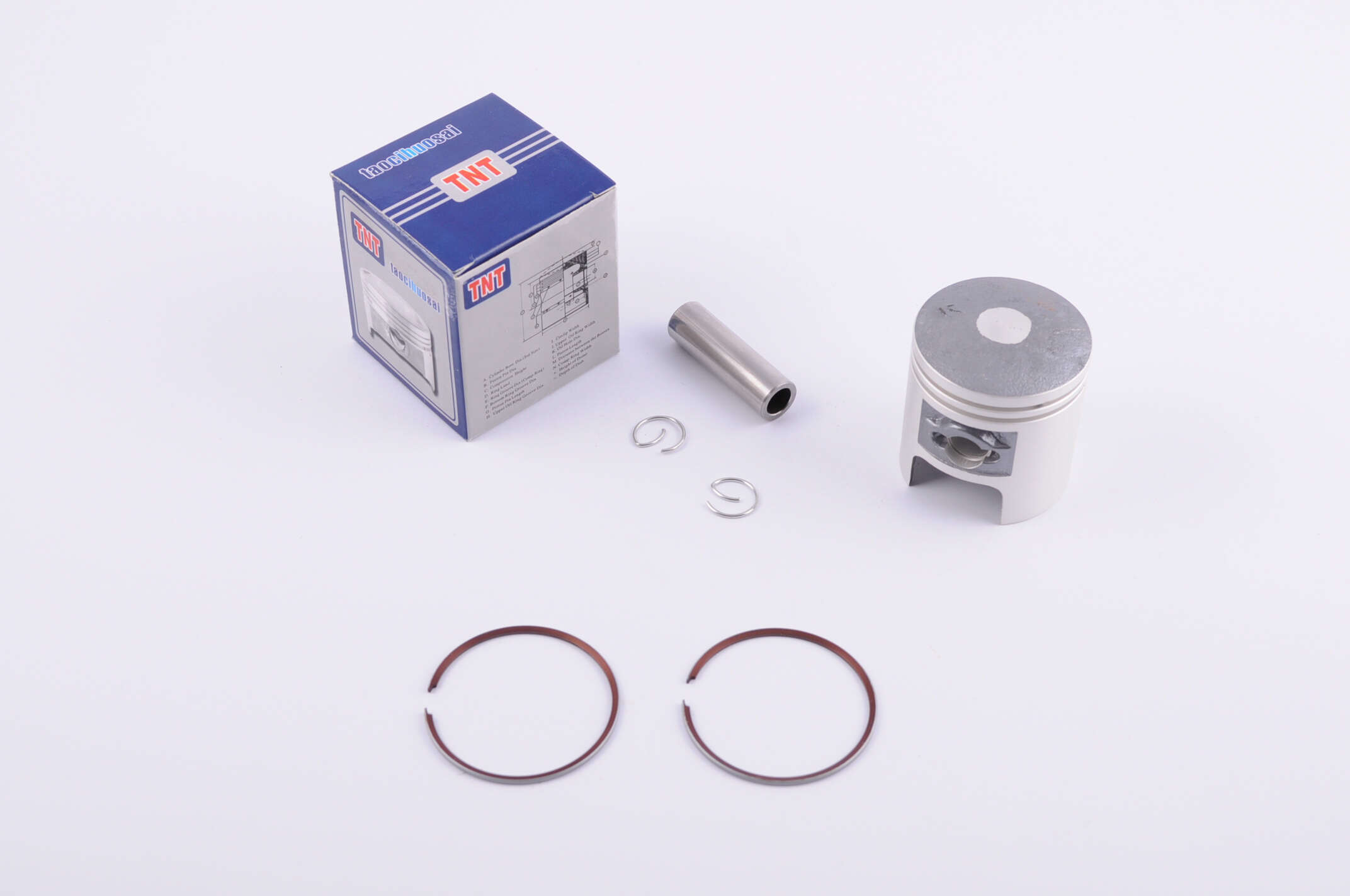 Поршень 2T TB 60, Suzuki RUN 0,75 (Ø43,75 p-10) TNT