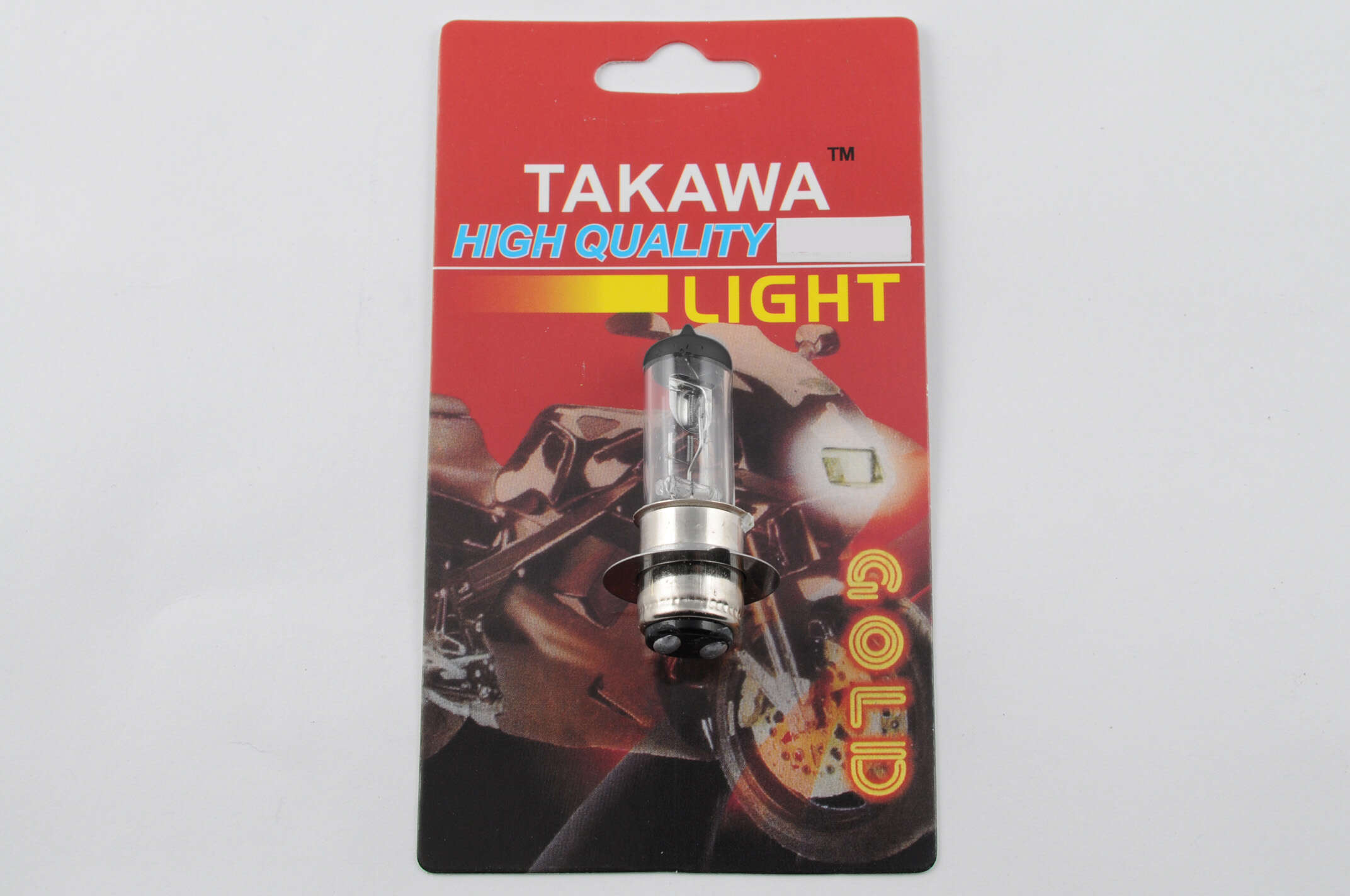 Лампа P15D-25-1 (1 ус) 12V 50W/50W (белая) (блистер) (B-head) TAKAWA (mod:A)