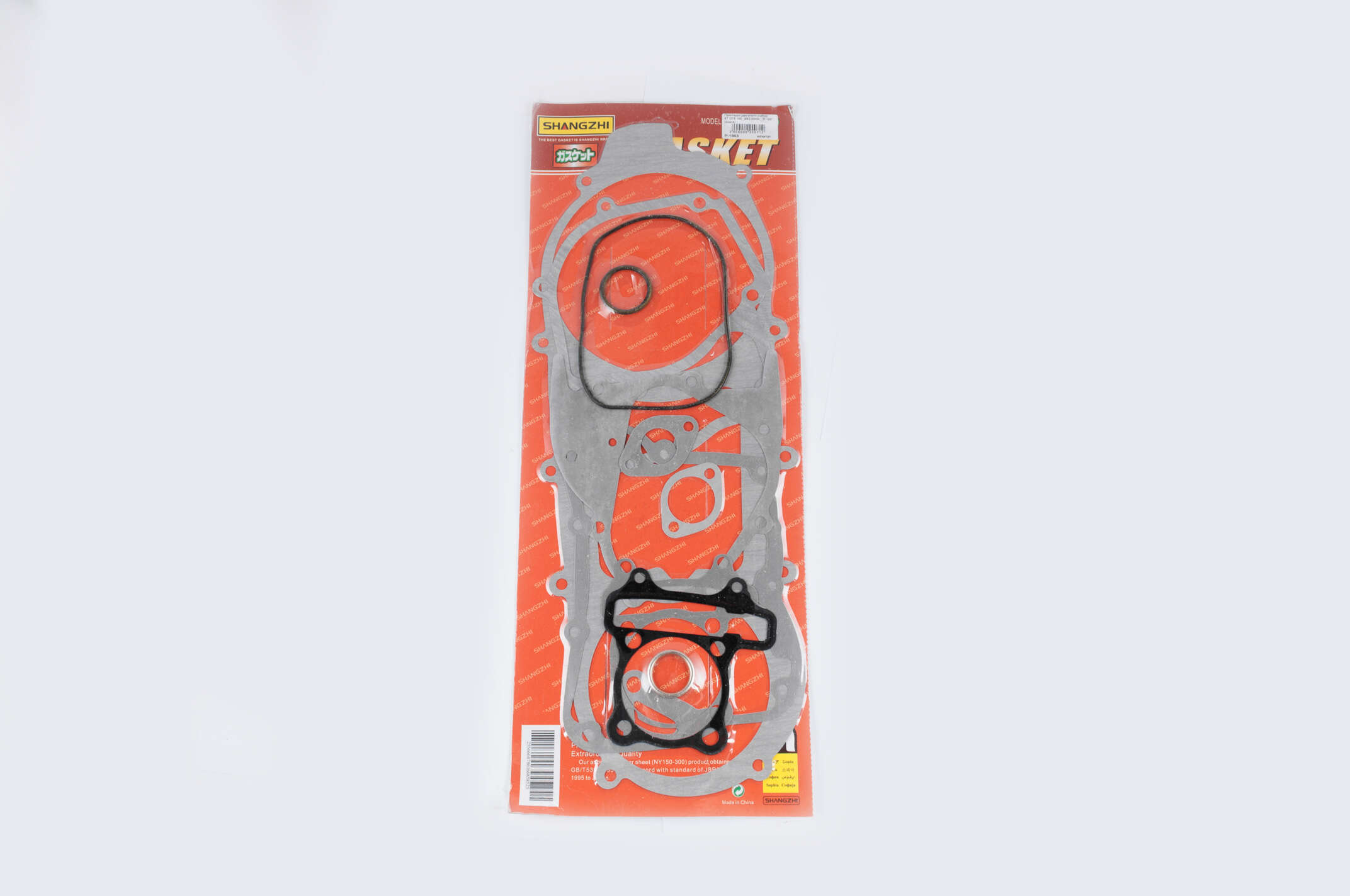 Прокладки двигателя (набор) 4T GY6 180 Ø62,00mm SHANGZHI (mod:A)