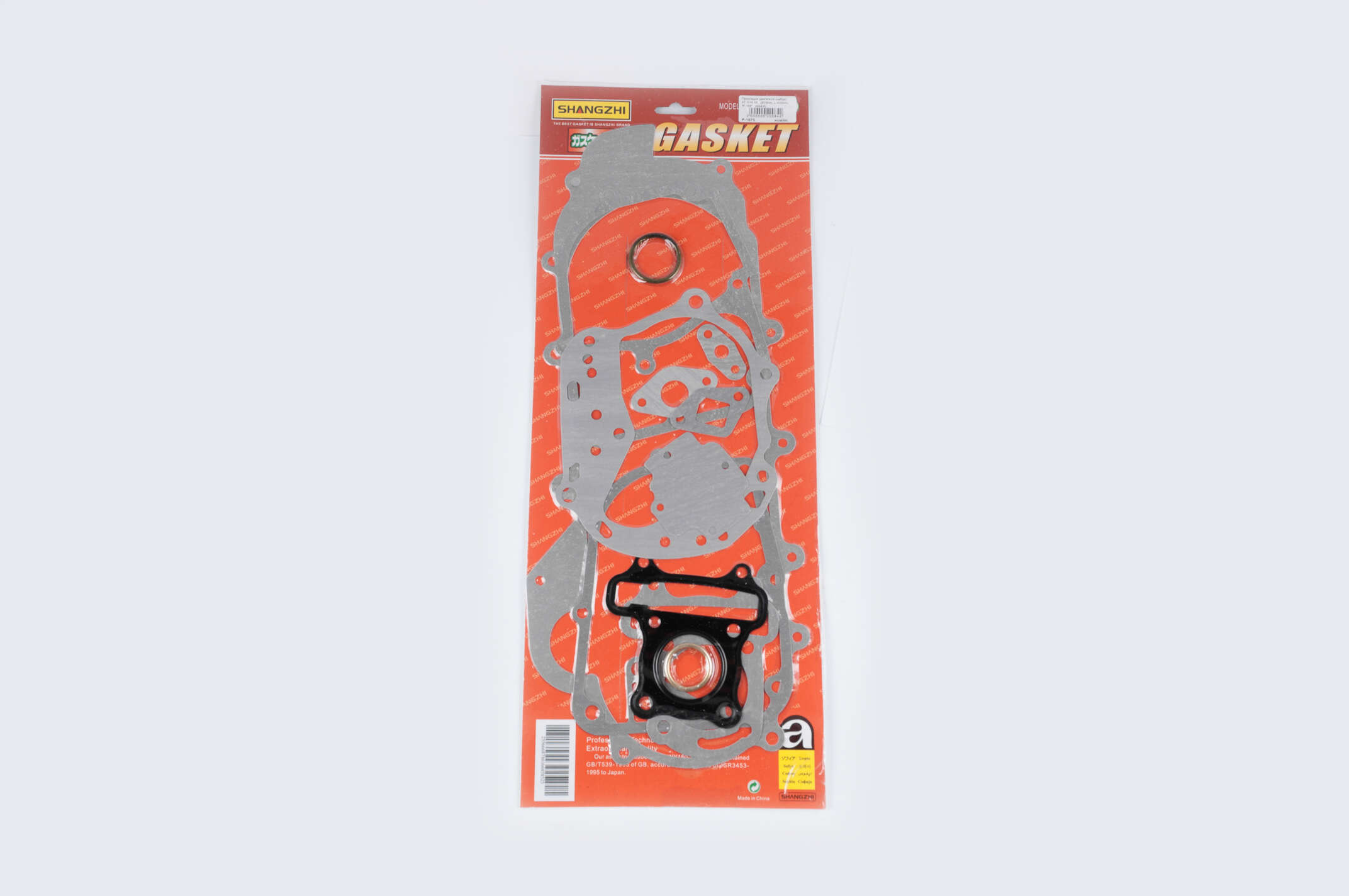 Прокладки двигателя (набор) 4T GY6 50 (Ø39mm, L-430mm) SHANGZHI (mod:A)