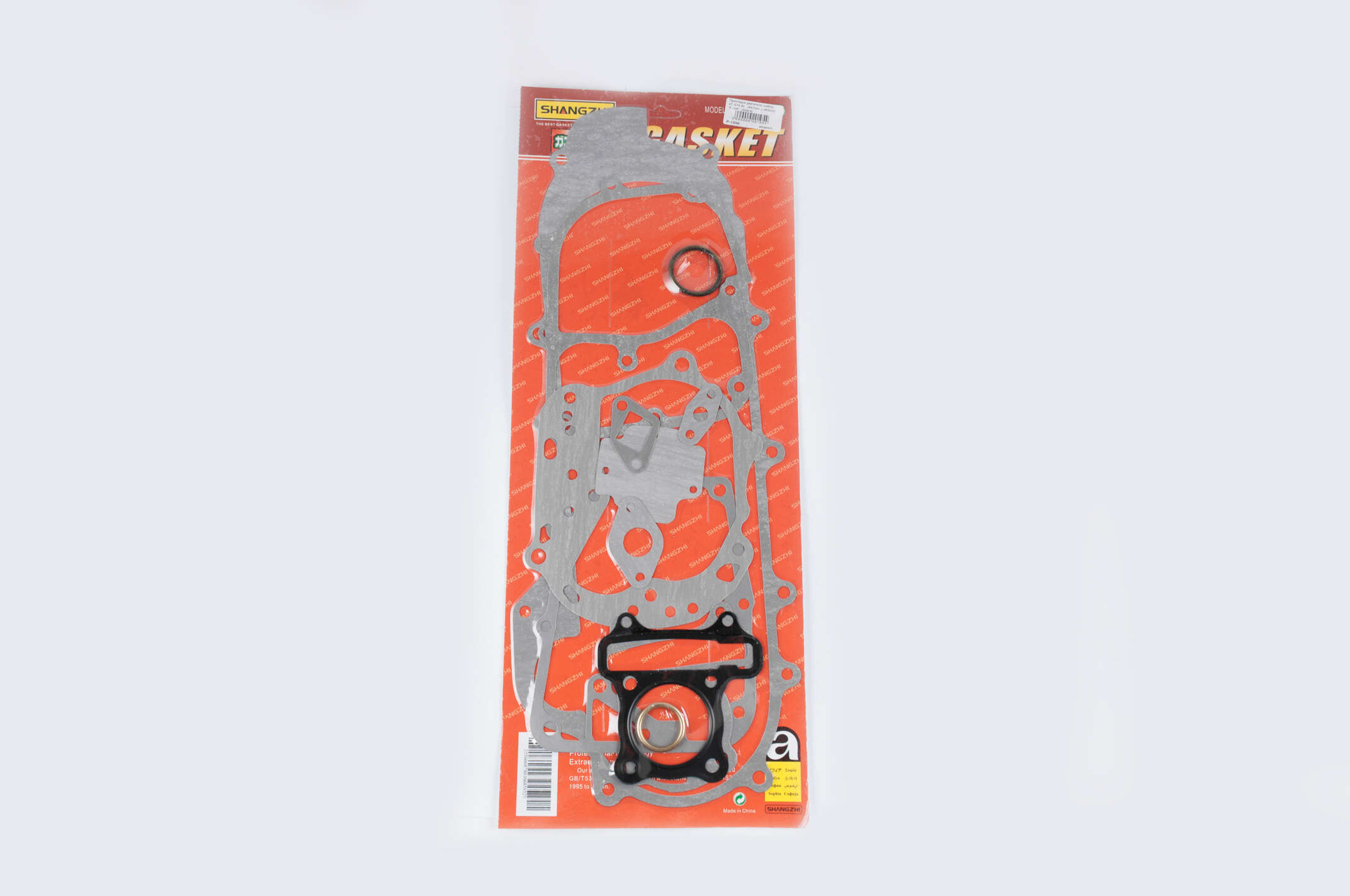 Прокладки двигателя (набор) 4T GY6 80 (Ø47mm, L-460mm) SHANGZHI (mod:A)