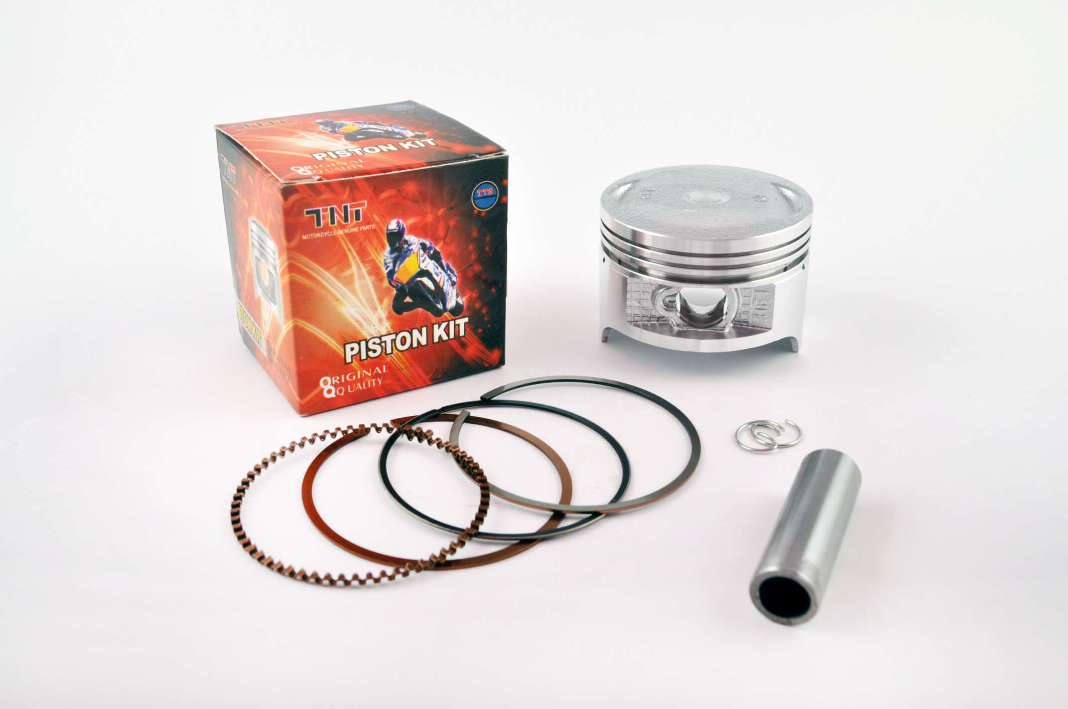 Поршень 4T CB/CG Ø63,50mm, p-15 (150/200cc STD: 163FML) RED