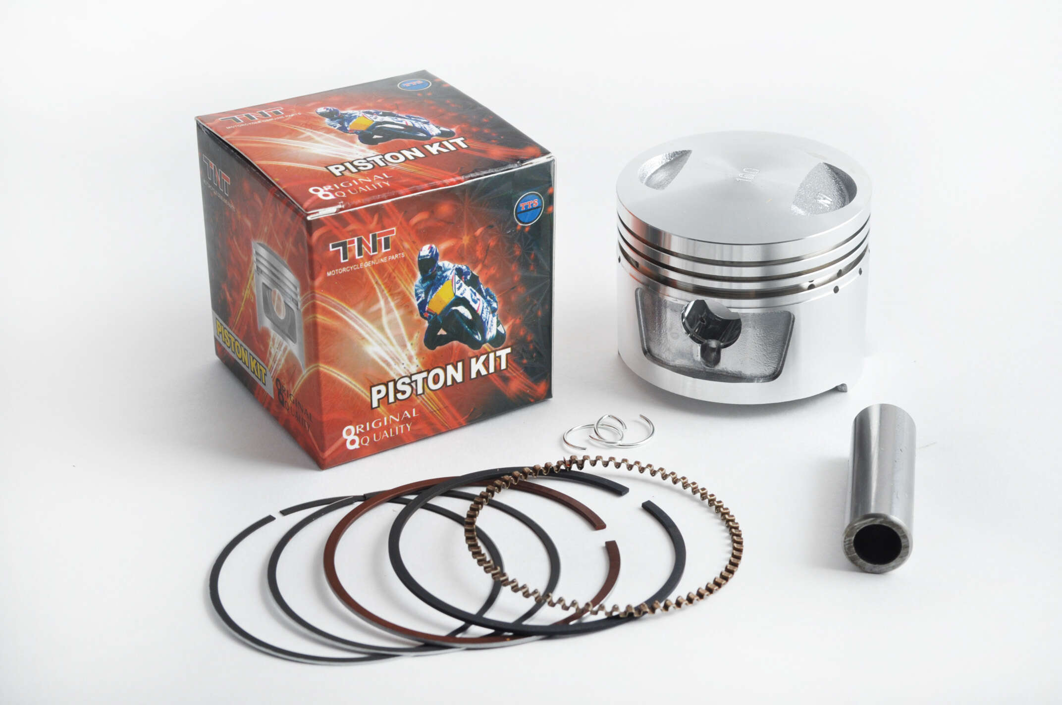 Поршень 4T CB/CG Ø62,00mm, p-15 (150/175cc STD: 162FMJ, 162FMK) RED