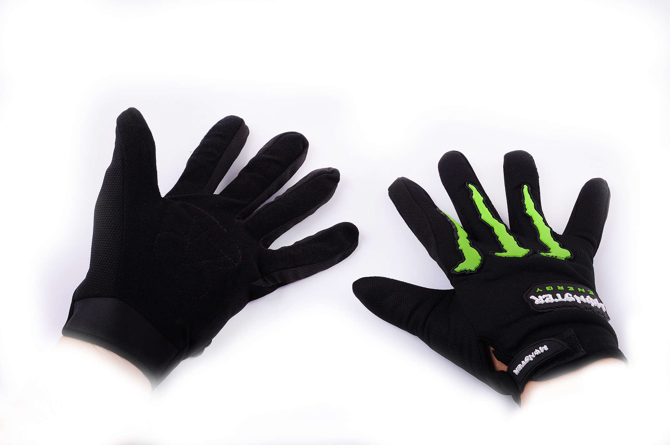 Перчатки MONSTER ENERGY (mod:1, size:XL, черные)