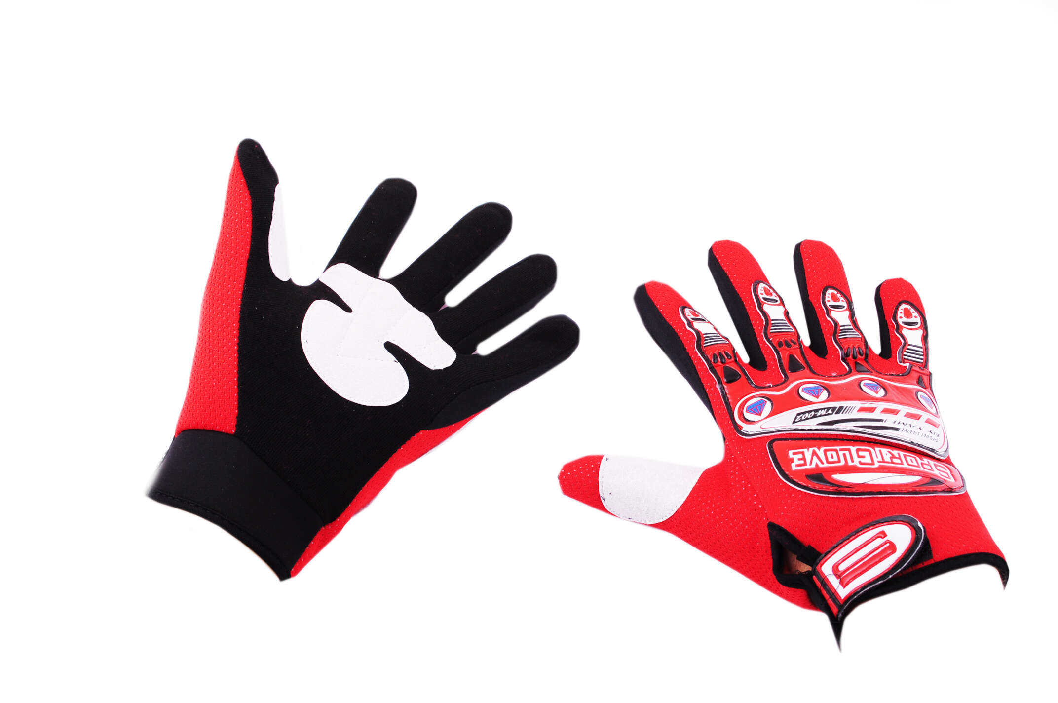 Перчатки SPORTGLOVE (mod:1, size:XL, красные)