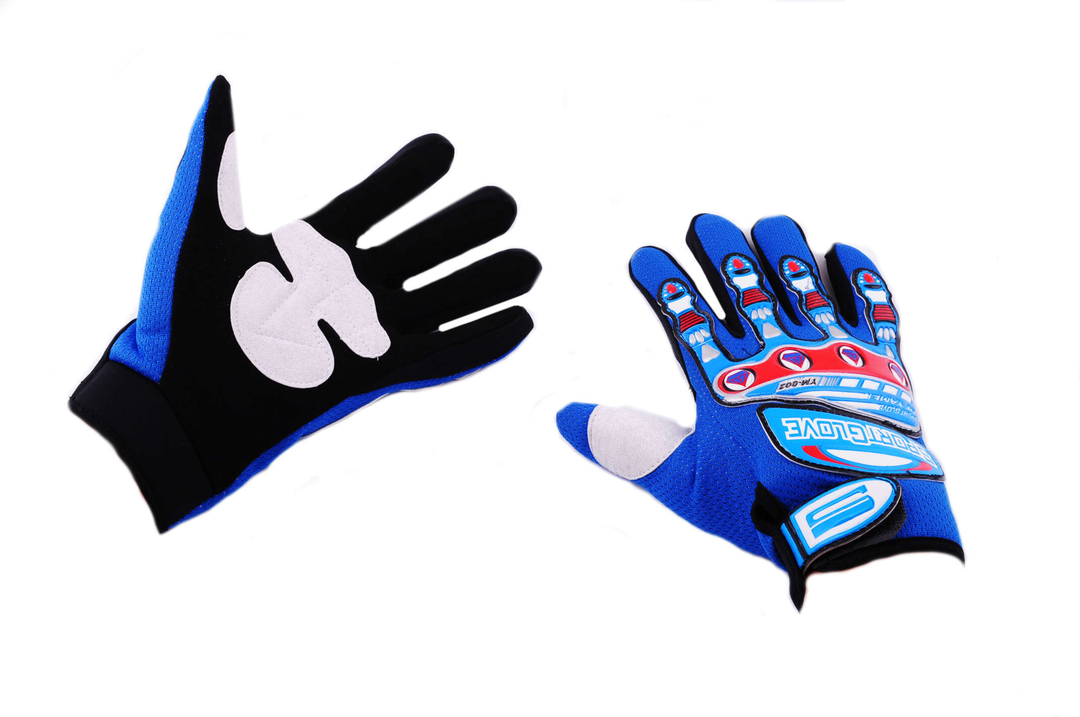 Перчатки SPORTGLOVE (mod:1, size:XL, синие)