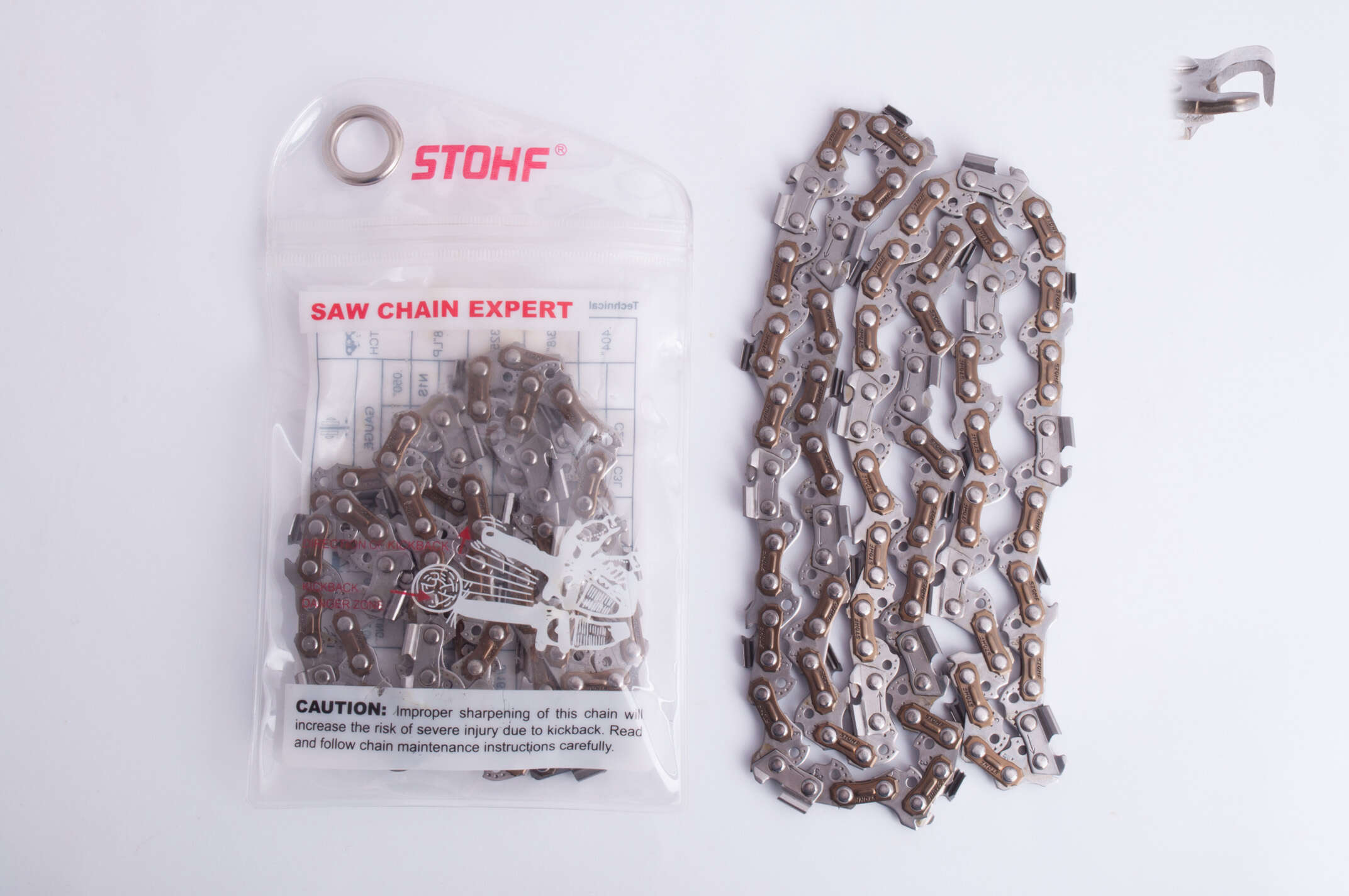 Цепь пильная 3/8, 1,3mm, 56зв, под шину 16 (40см) для Partner 350-401 STOHF