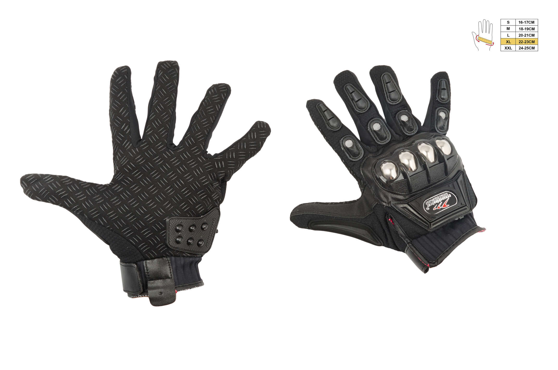 Перчатки MADBIKE (size:XL, черные)