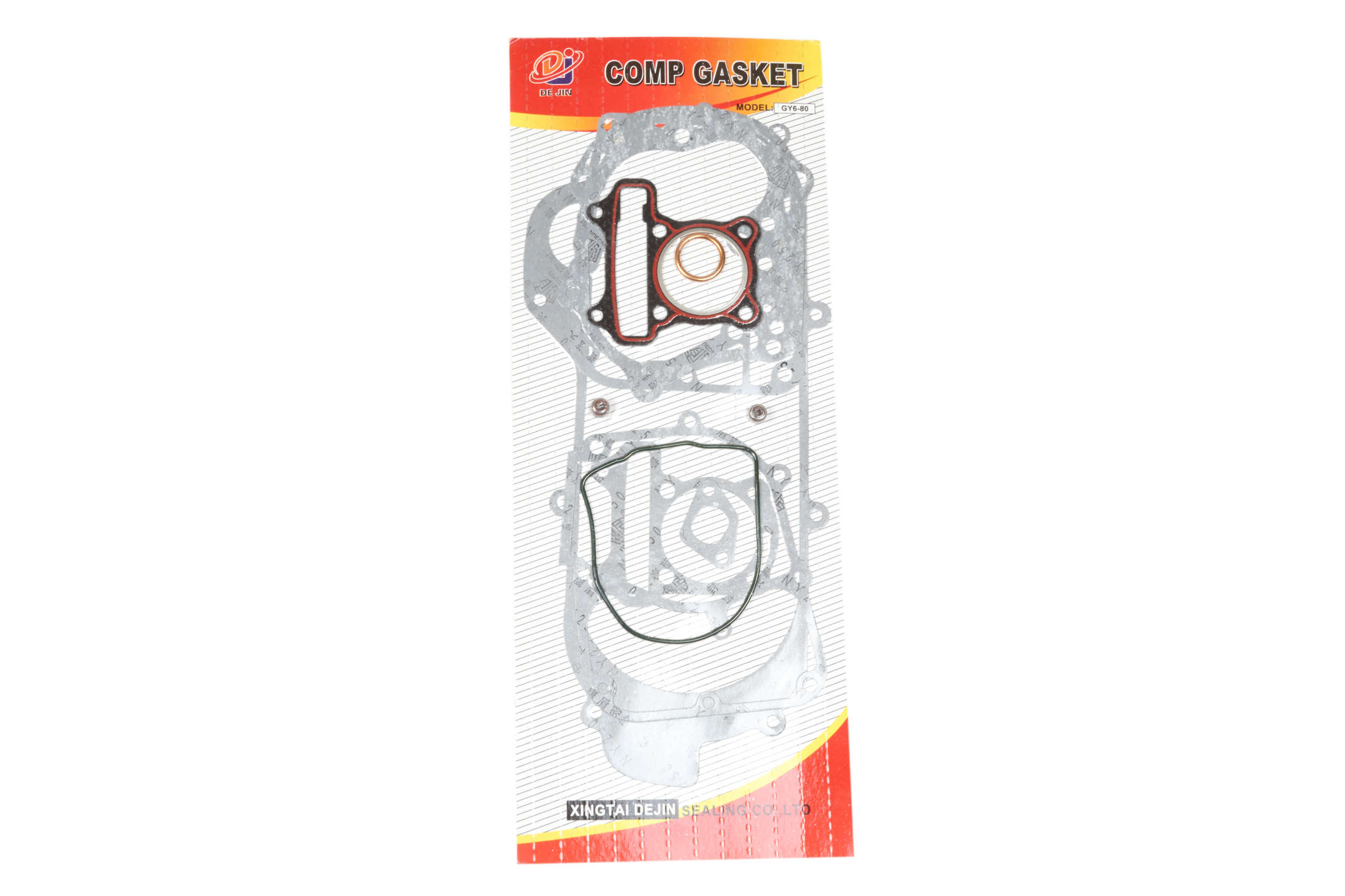 Прокладки двигателя (набор) 4T GY6 80 (Ø47mm, L-400mm) DJ (mod:A)