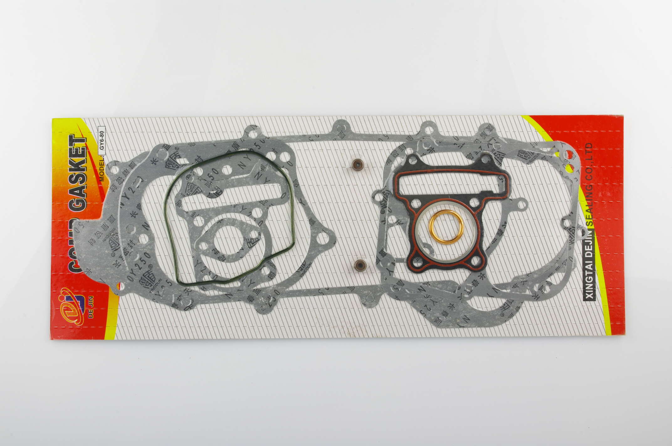 Прокладки двигателя (набор) 4T GY6 80 (Ø47mm, L-430mm) DJ (mod:A)