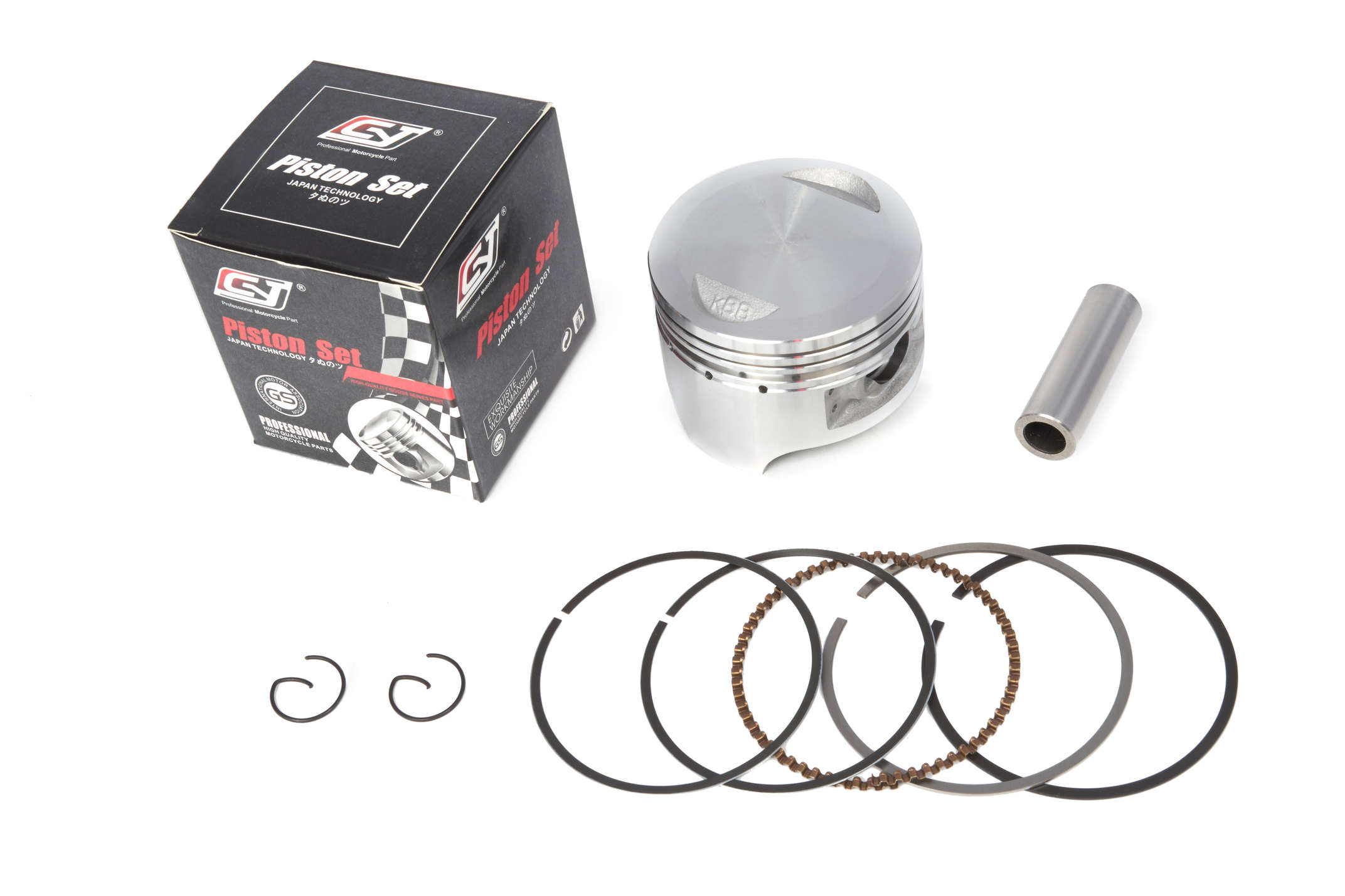 Поршень 4T CB/CG Ø63,50mm, p-15 (150/200cc STD: 163FML) SHENG