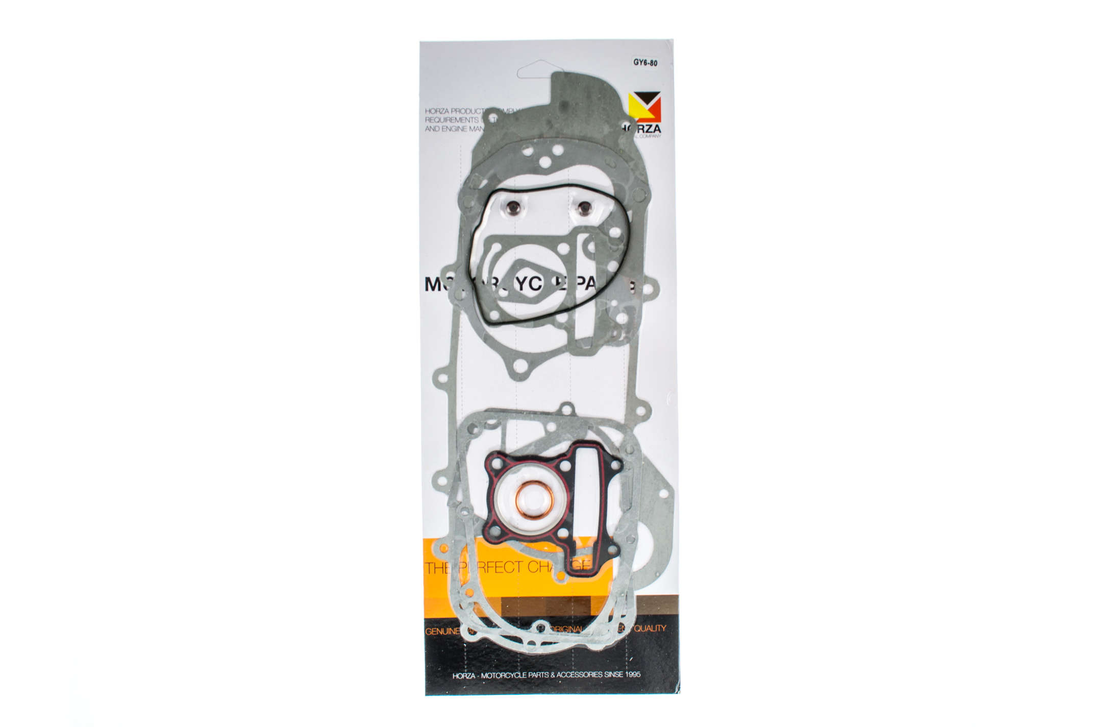 Прокладки двигателя (набор) 4T GY6 80 (Ø47mm, L-430mm) HORZA