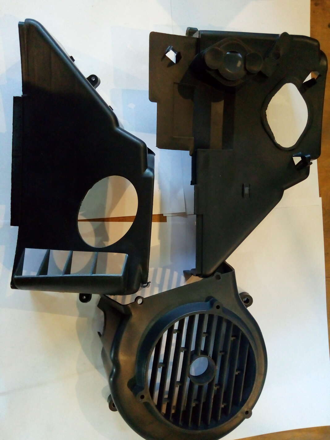 Пластик 4T GY6 125/150 обдува цилиндра EVO