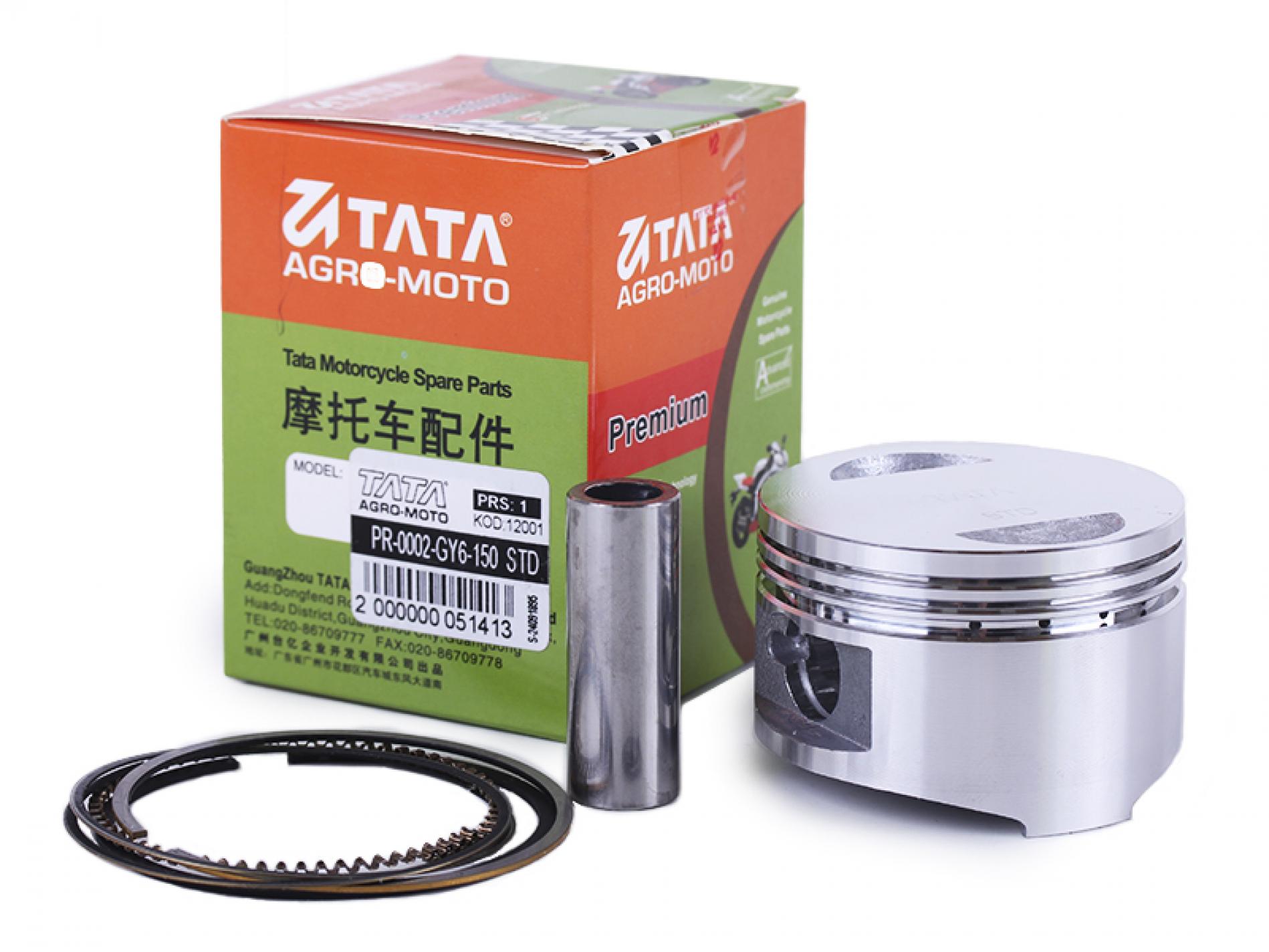 Поршень 4T GY6 150 .STD (Ø57,40) (Premium) AMG