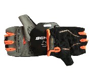 Велоперчатки (черно-оранжевые, size M) Benotto TK-40 KL