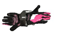 Велоперчатки (черно-розовые, size M) Benotto CG-78611 Fuxia KL